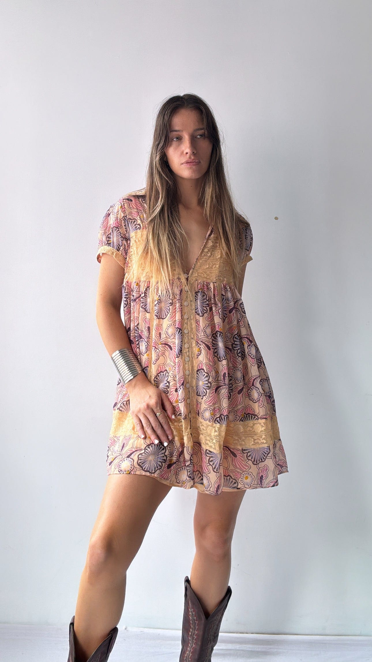 Free People Free People Anna Sui Tea Dress