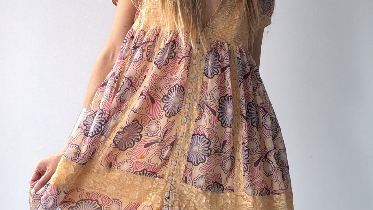 Free People Free People Anna Sui Tea Dress