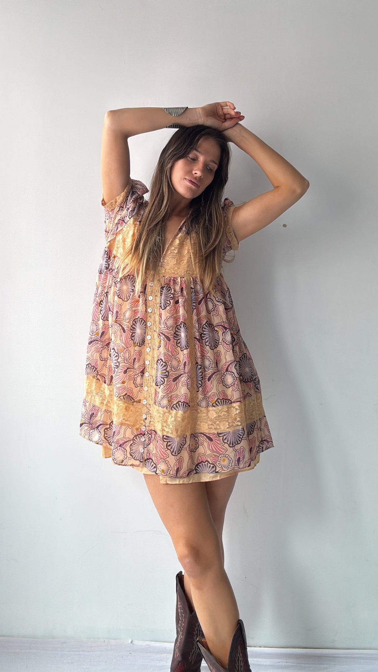 Free People Free People Anna Sui Tea Dress