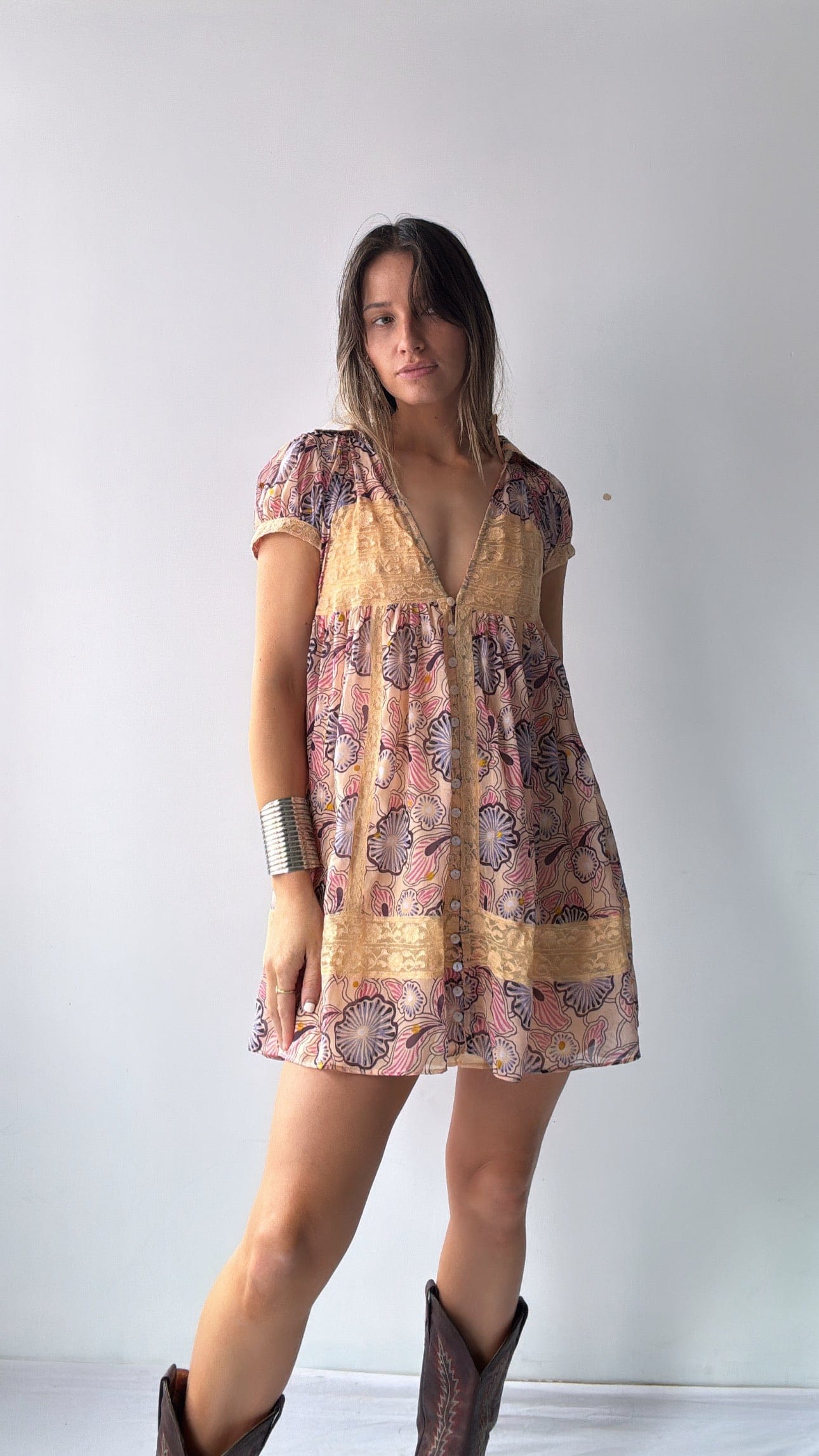 Free People Free People Anna Sui Tea Dress