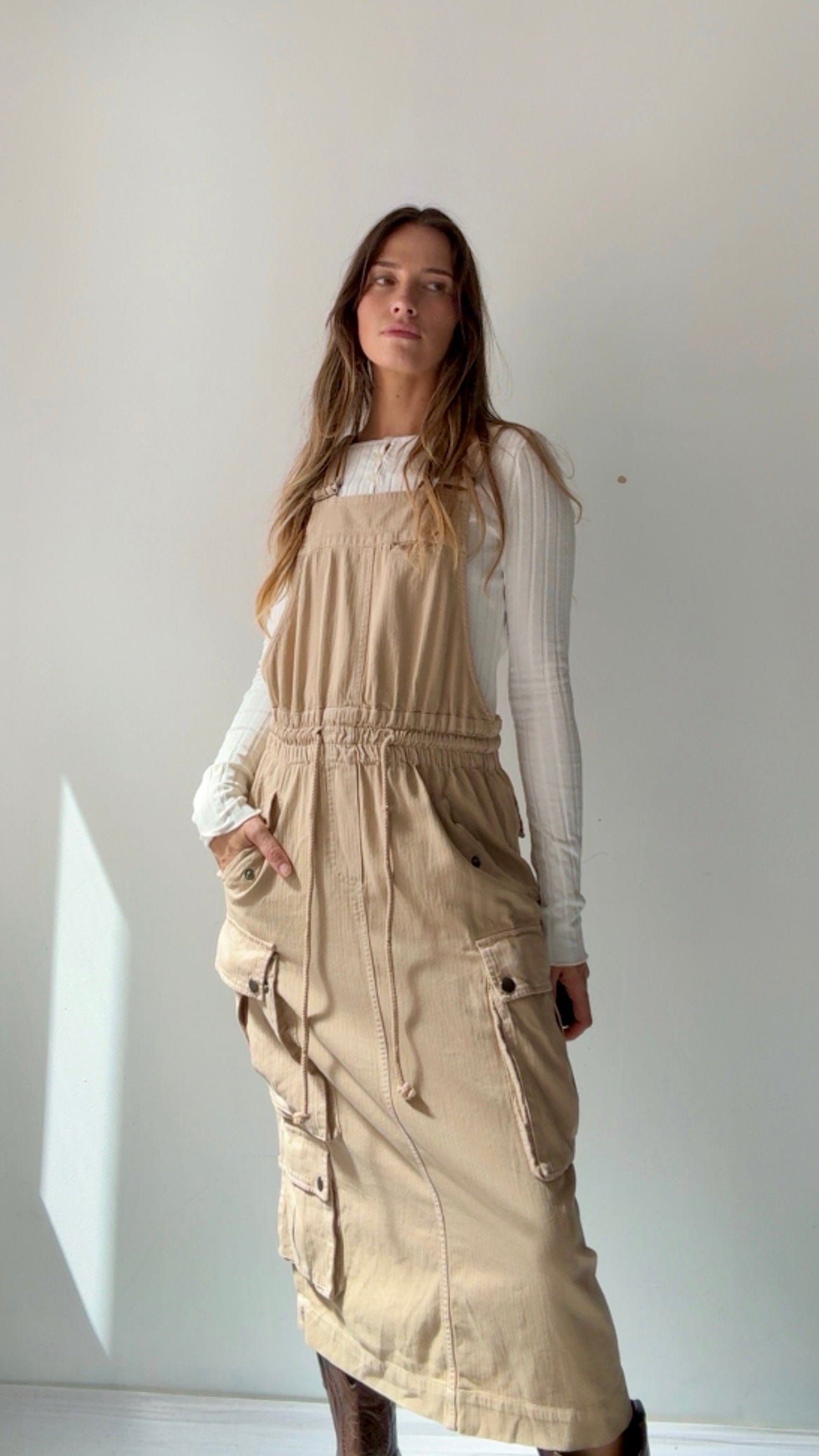 Free People Free People Cashew Para Dress