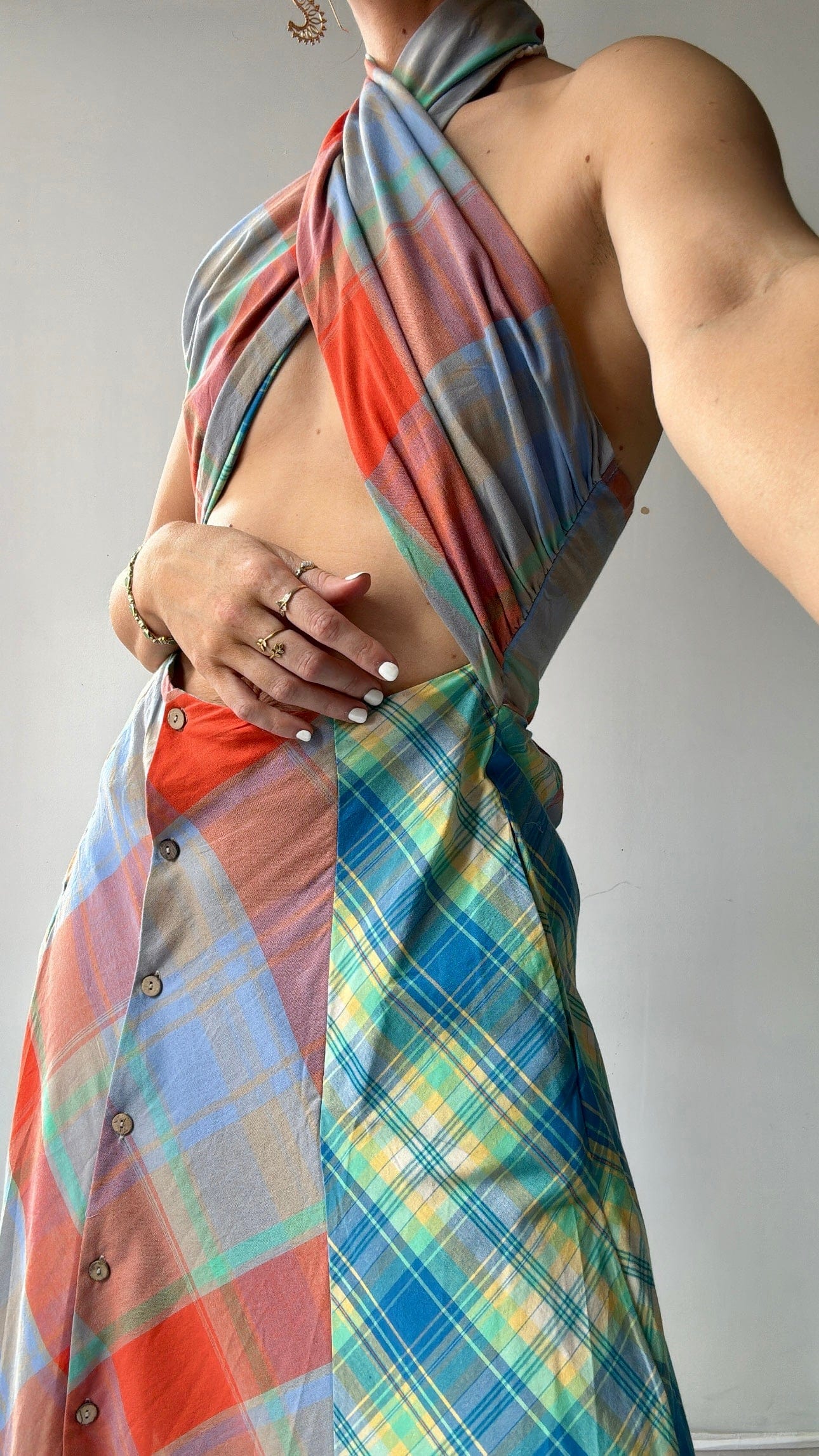 Free People Free People Check Mate Dress