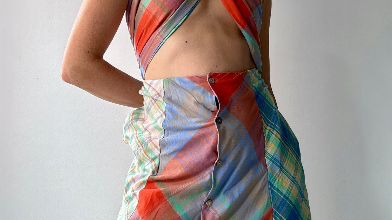 Free People Free People Check Mate Dress