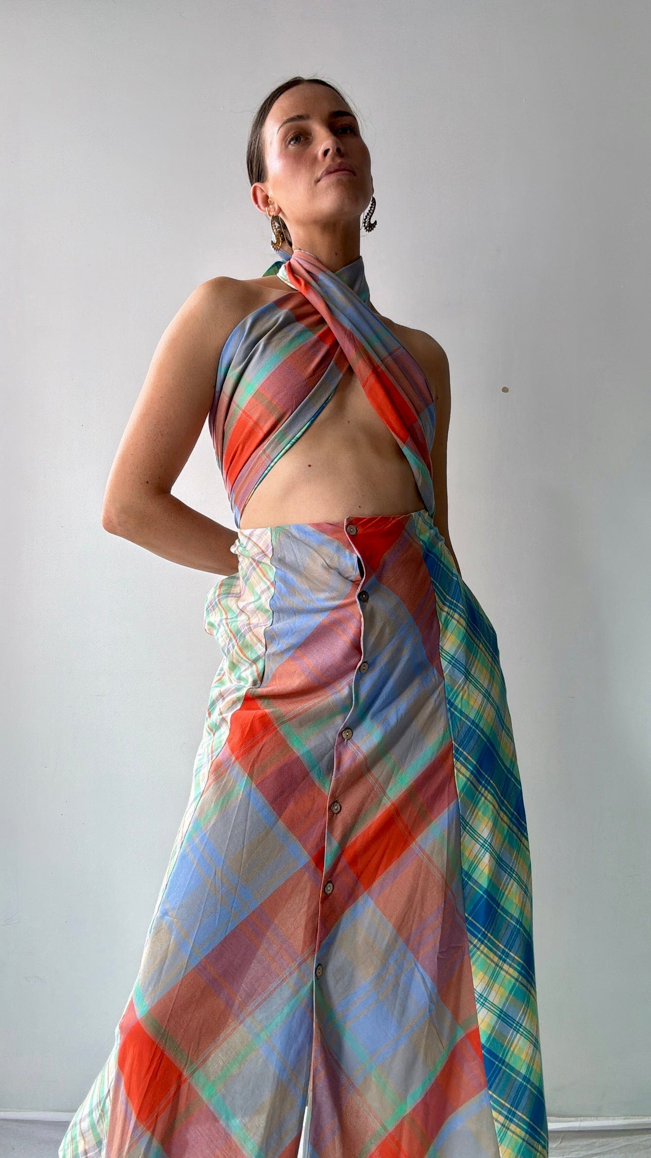 Free People Free People Check Mate Dress