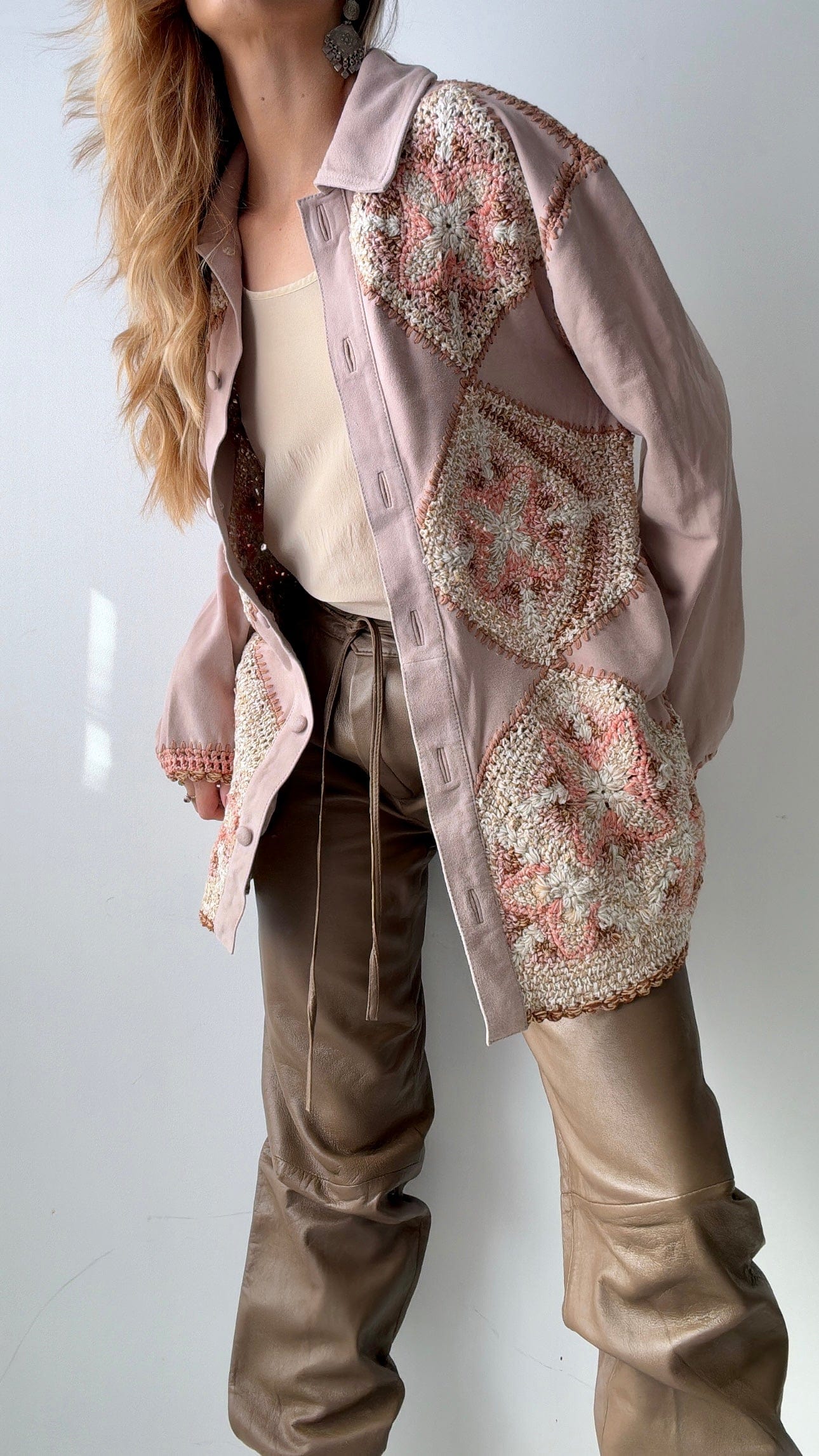 Free People Free People Crochet Jacket