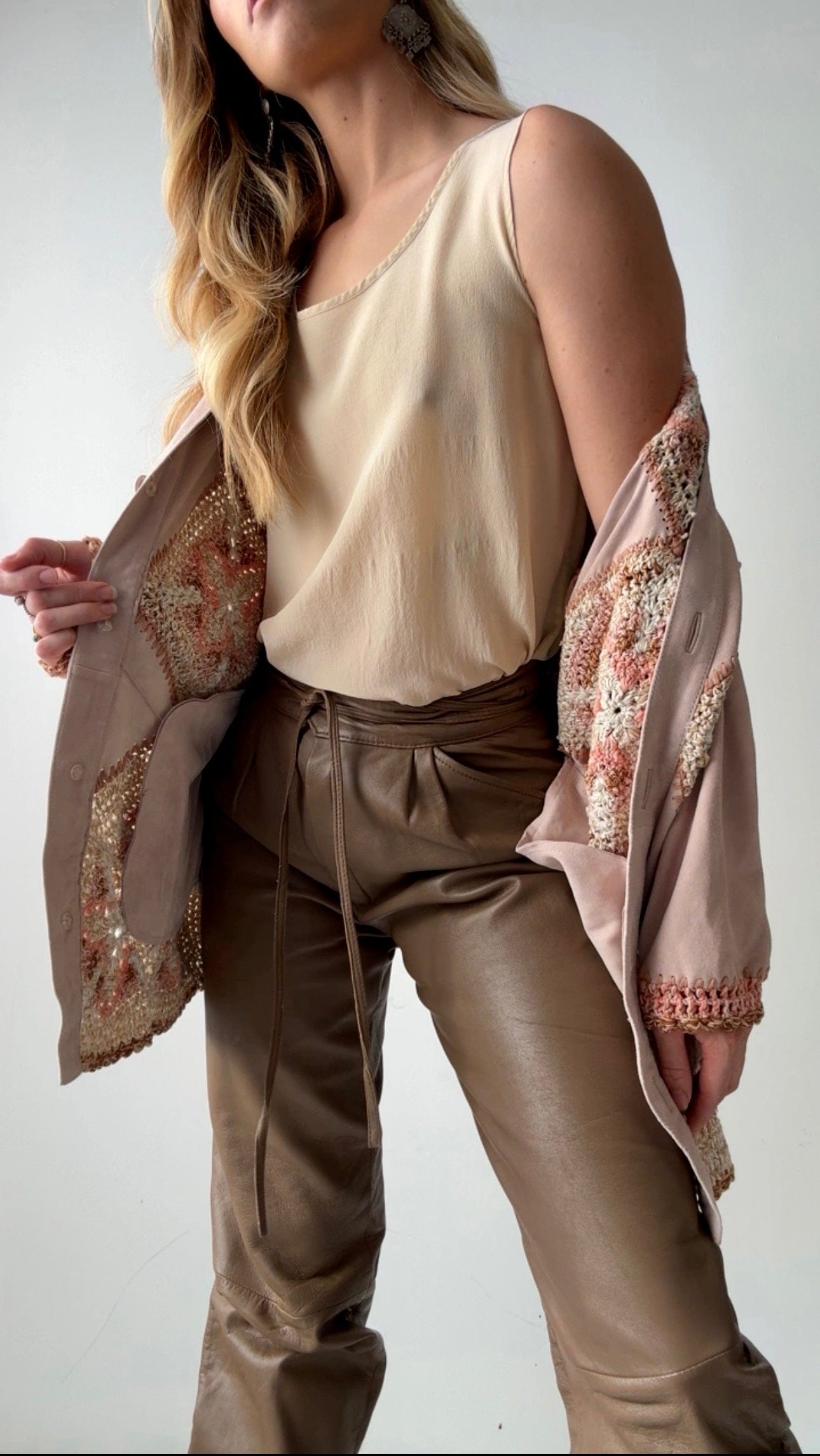 Free People Free People Crochet Jacket