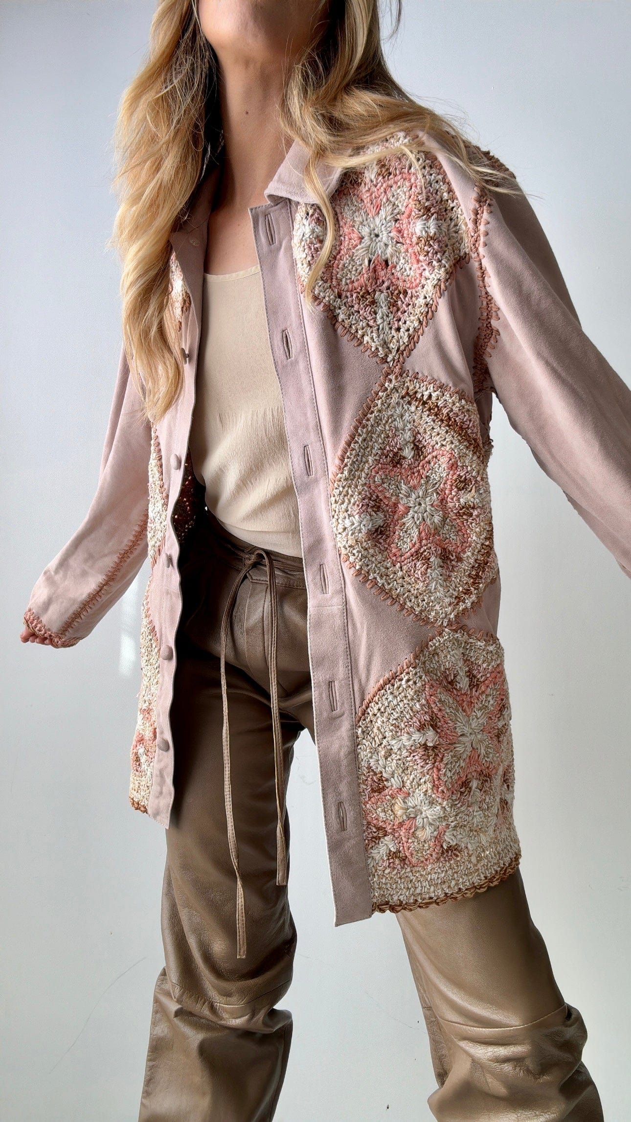 Free People Free People Crochet Jacket