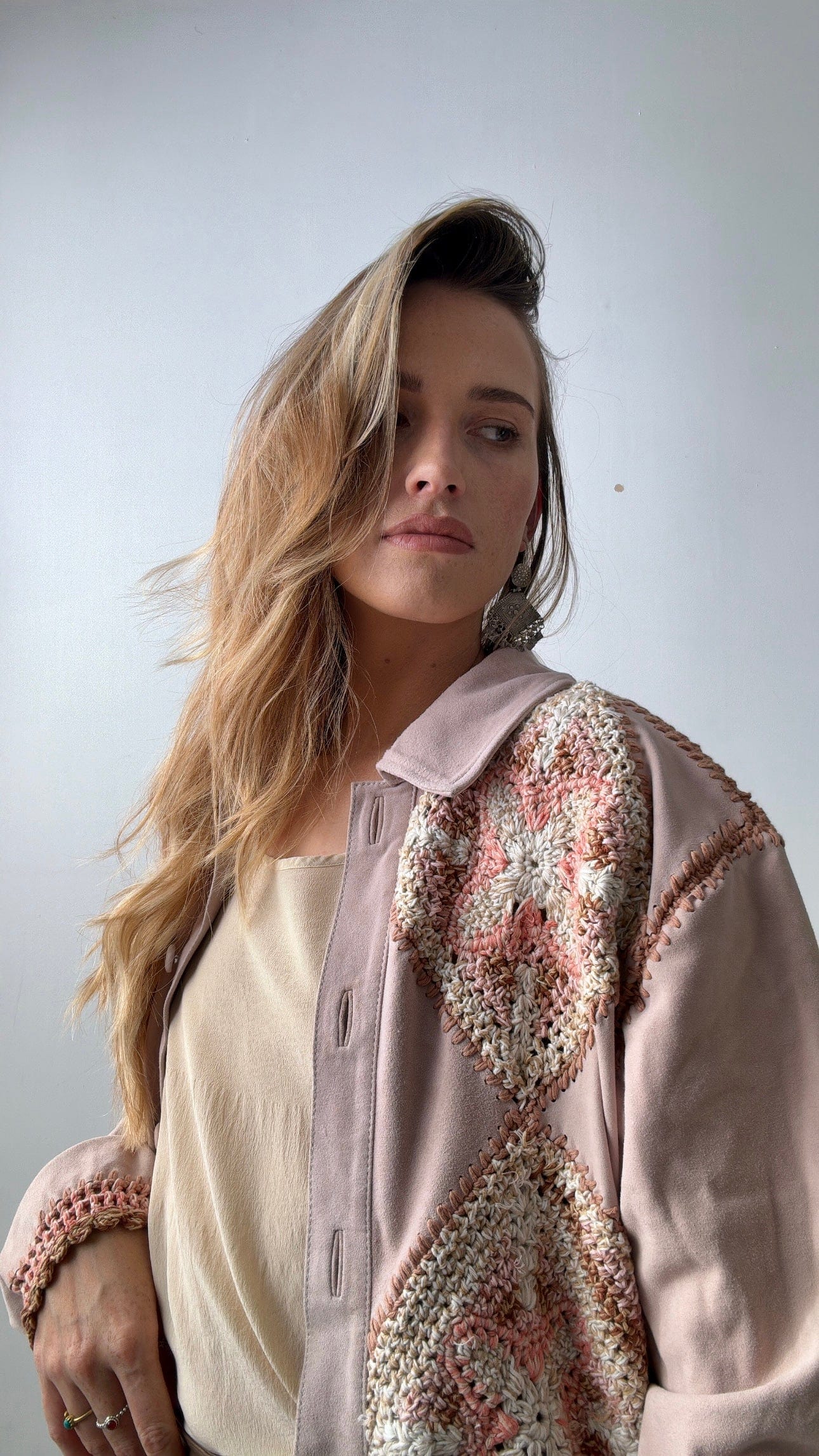 Free People Free People Crochet Jacket