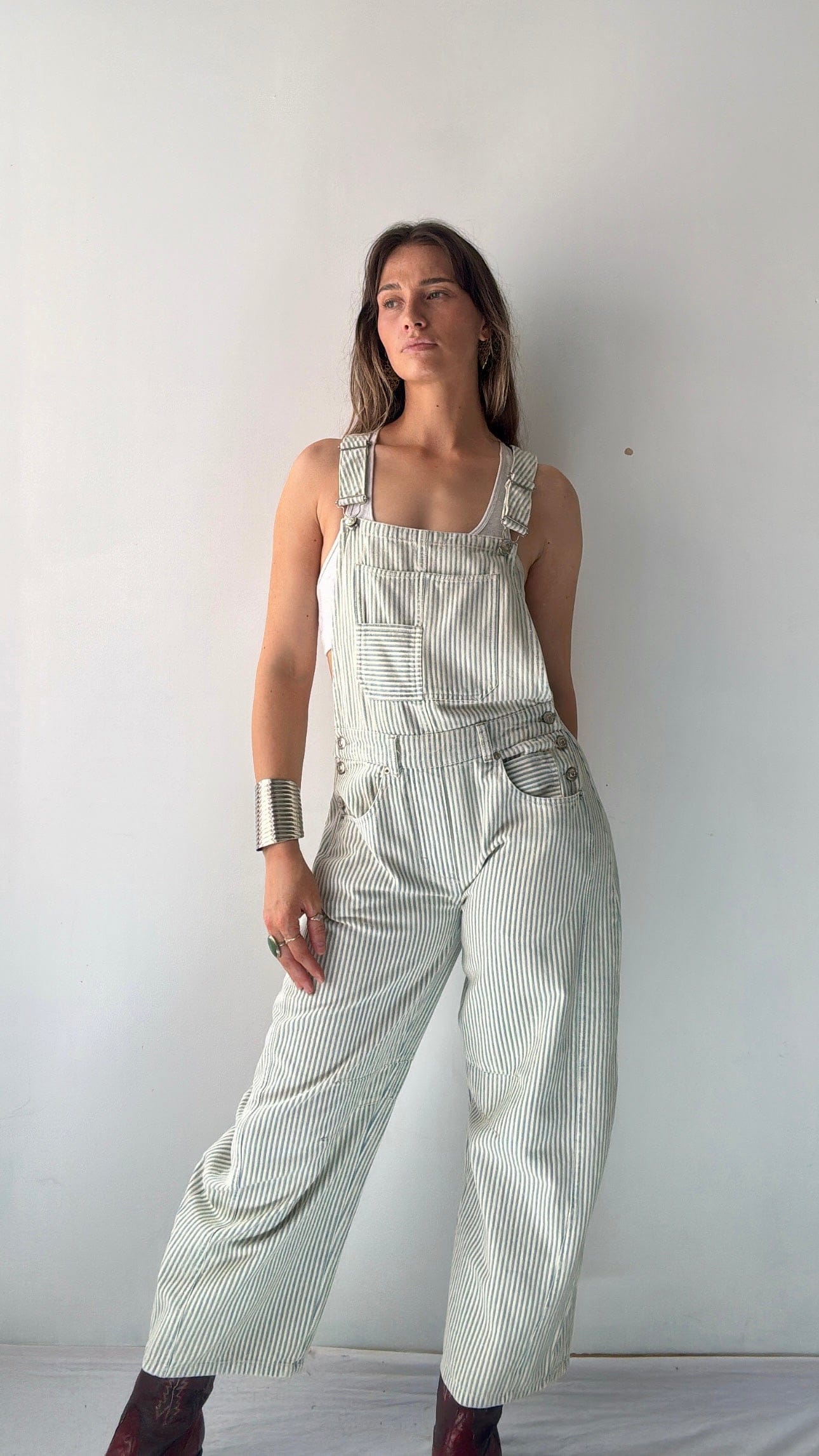 Free People Free People Denim Overalls