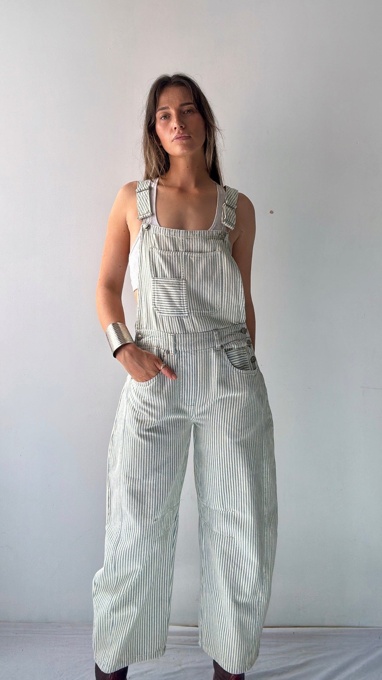 Free People Free People Denim Overalls