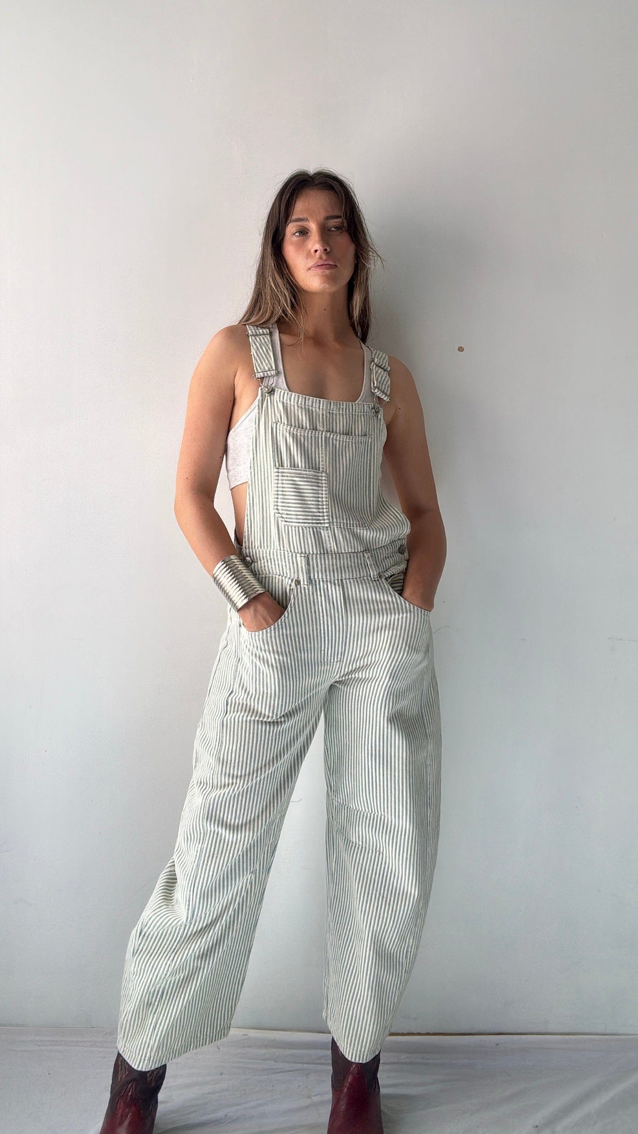 Free People Free People Denim Overalls