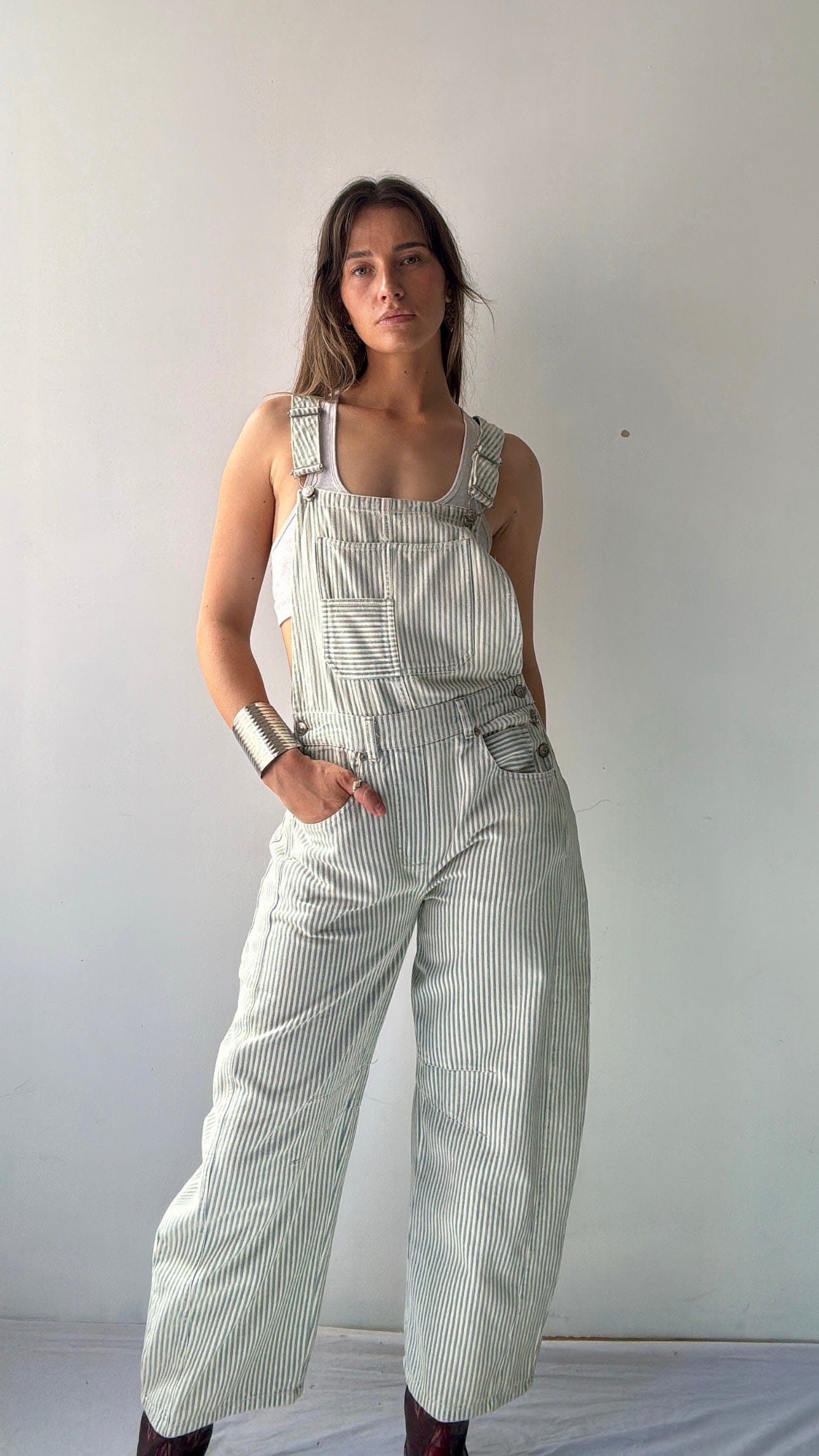 Free People Free People Denim Overalls