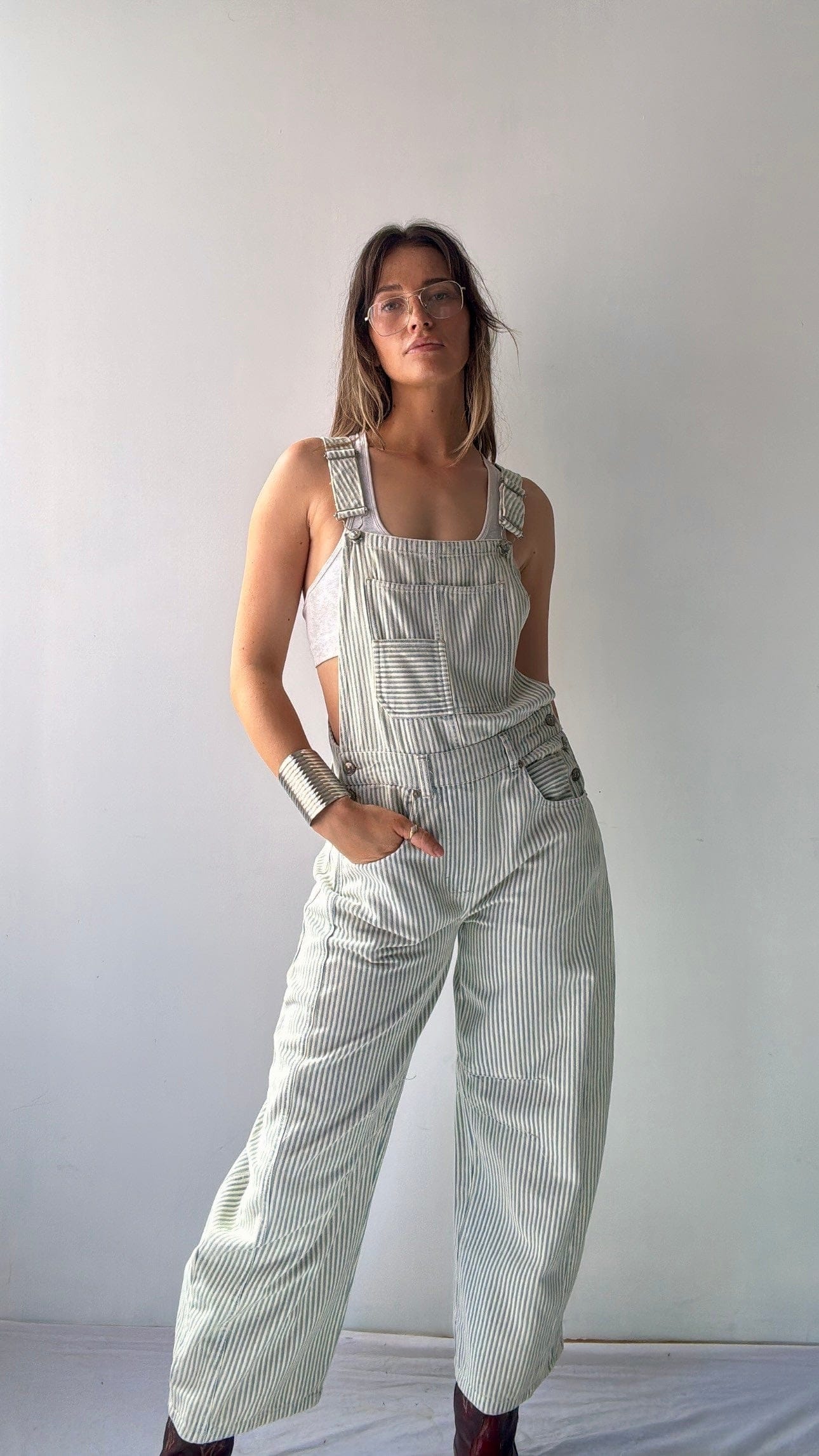 Free People Free People Denim Overalls