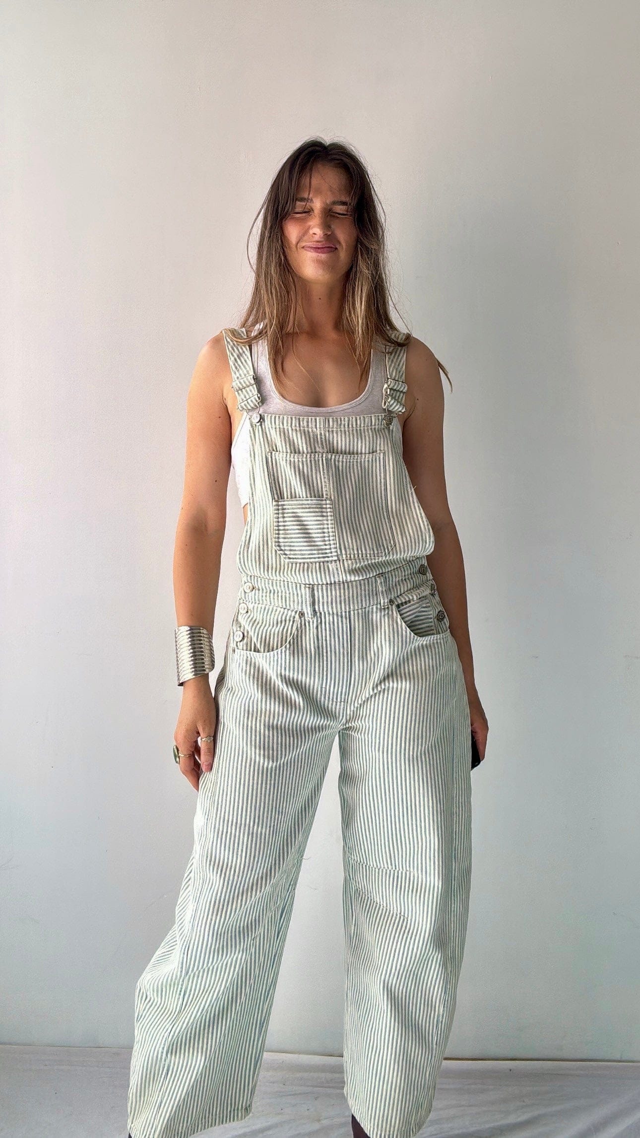 Free People Free People Denim Overalls