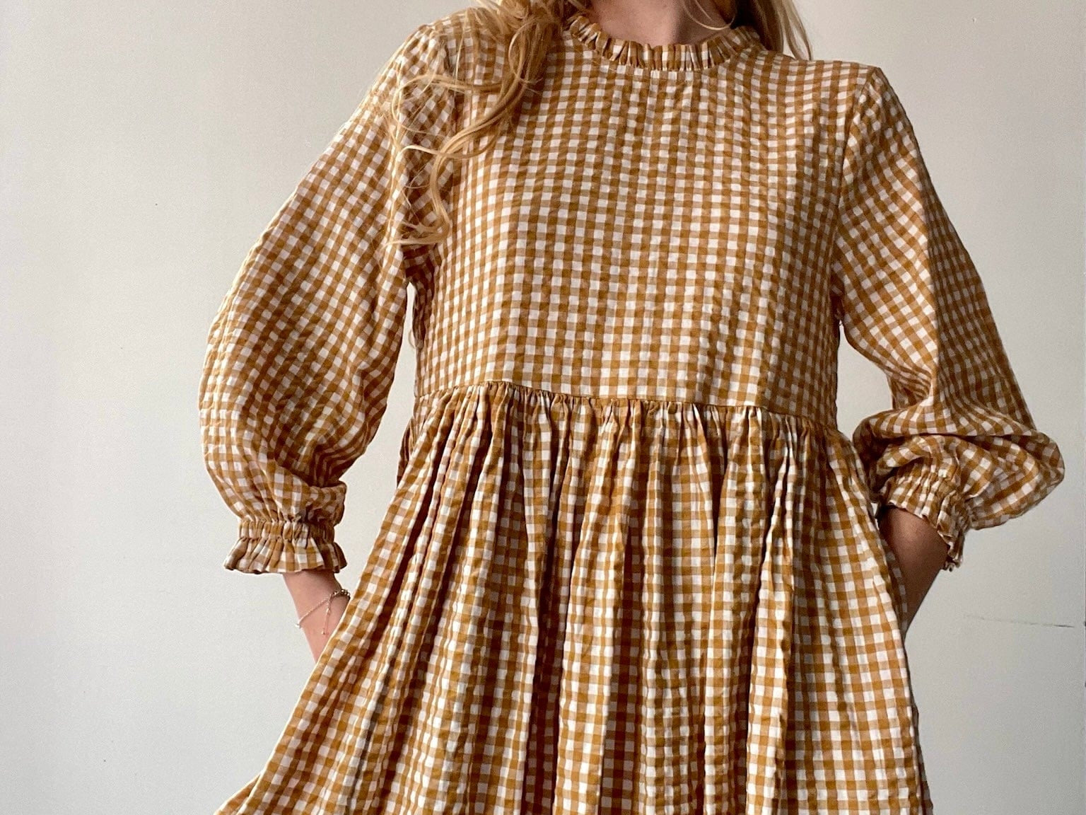 Free People Free People Gingham Dress