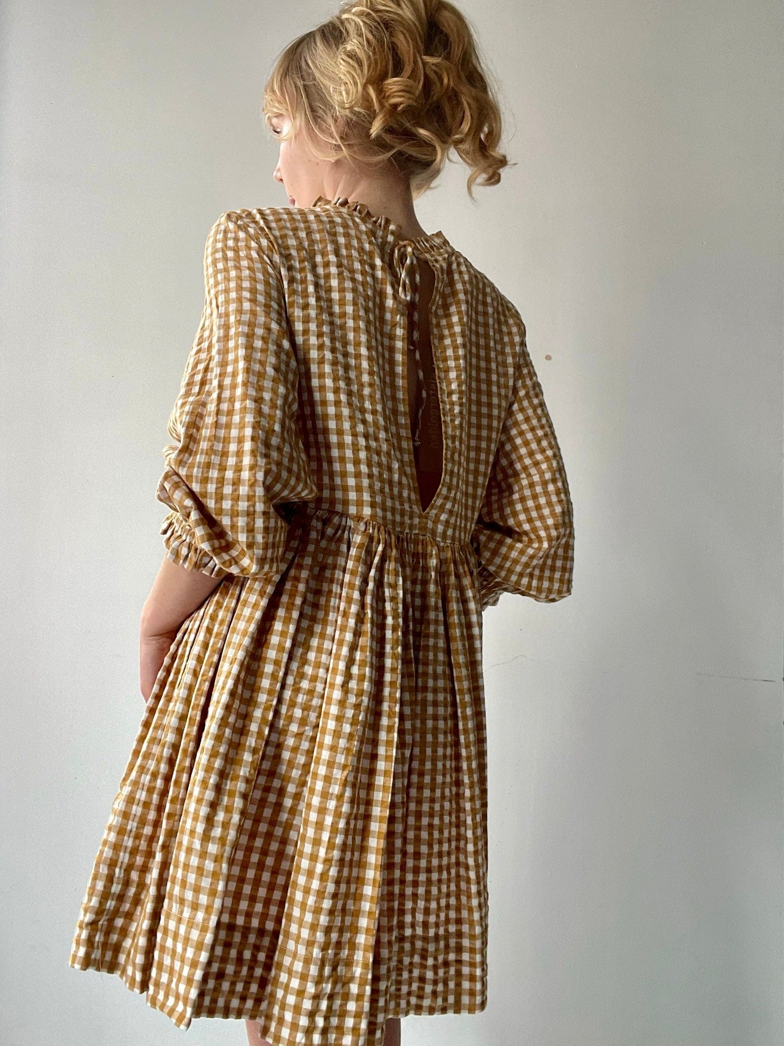Free People Free People Gingham Dress