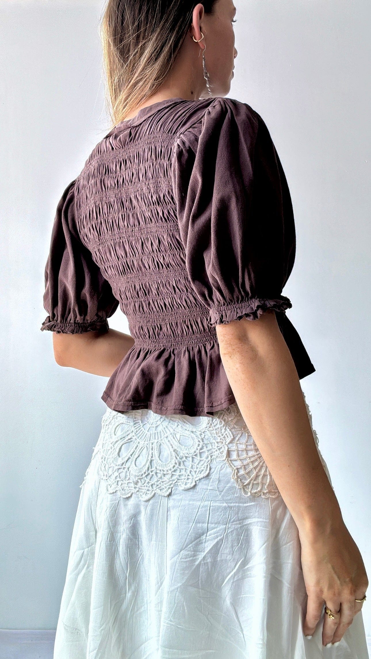 Free People Free People Ruched Choc Top