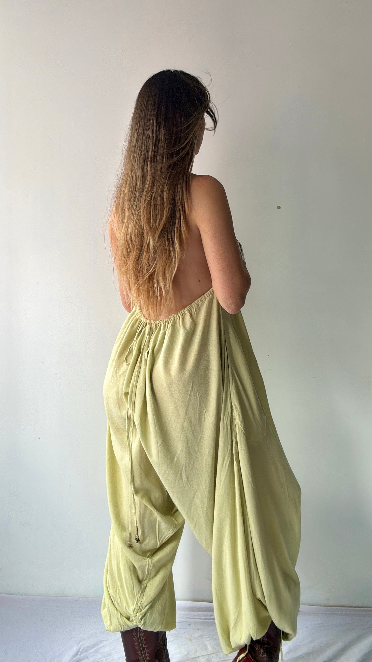 Free People Free People Rumple Mint Jumpsuit