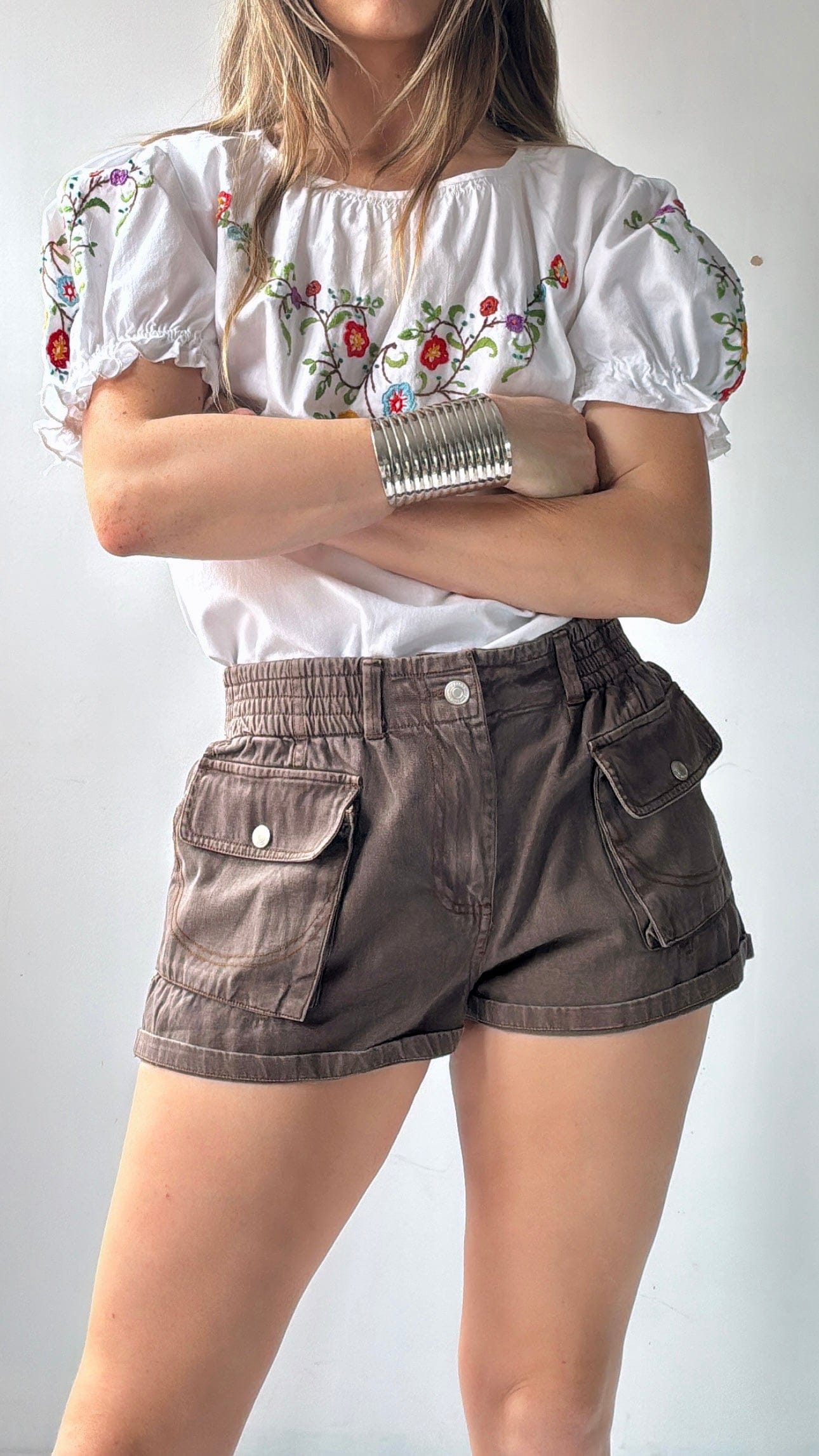 Free People Free People Shorts Brown