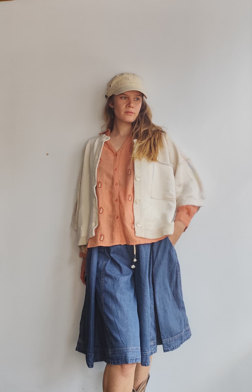 Free People Tops Free People Matilda Sweater Wet Plaster