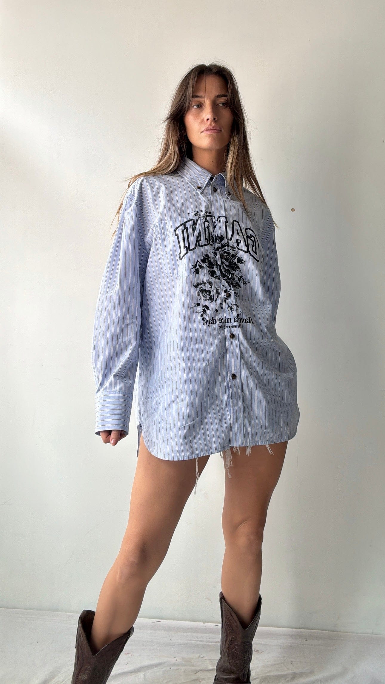 Ganni Ganni Baseball Shirt