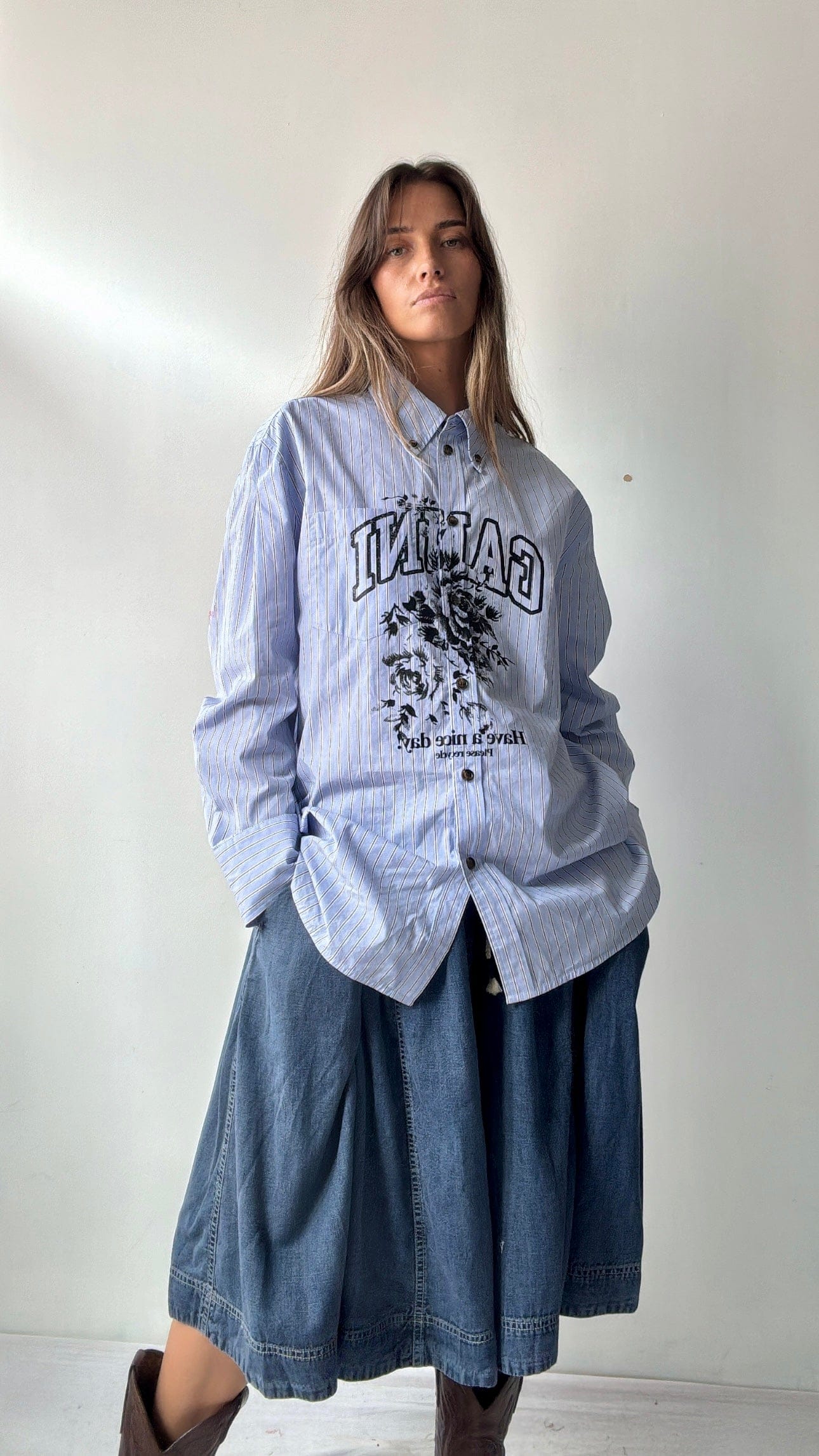 Ganni Ganni Baseball Shirt