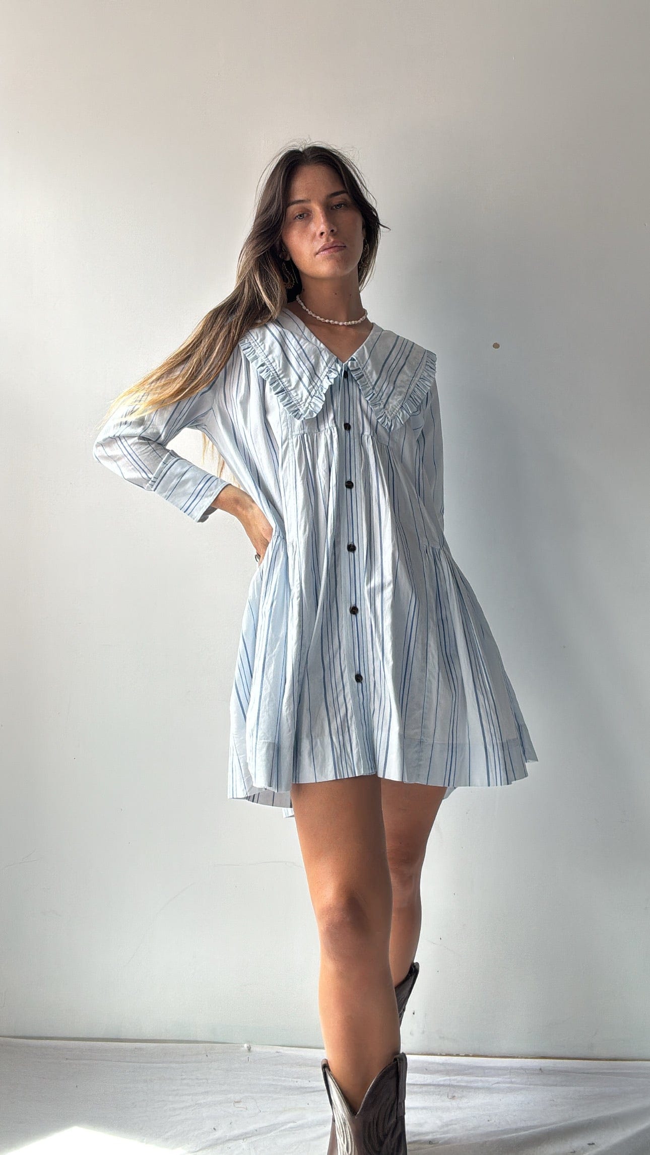 Ganni Ganni Collar Dress