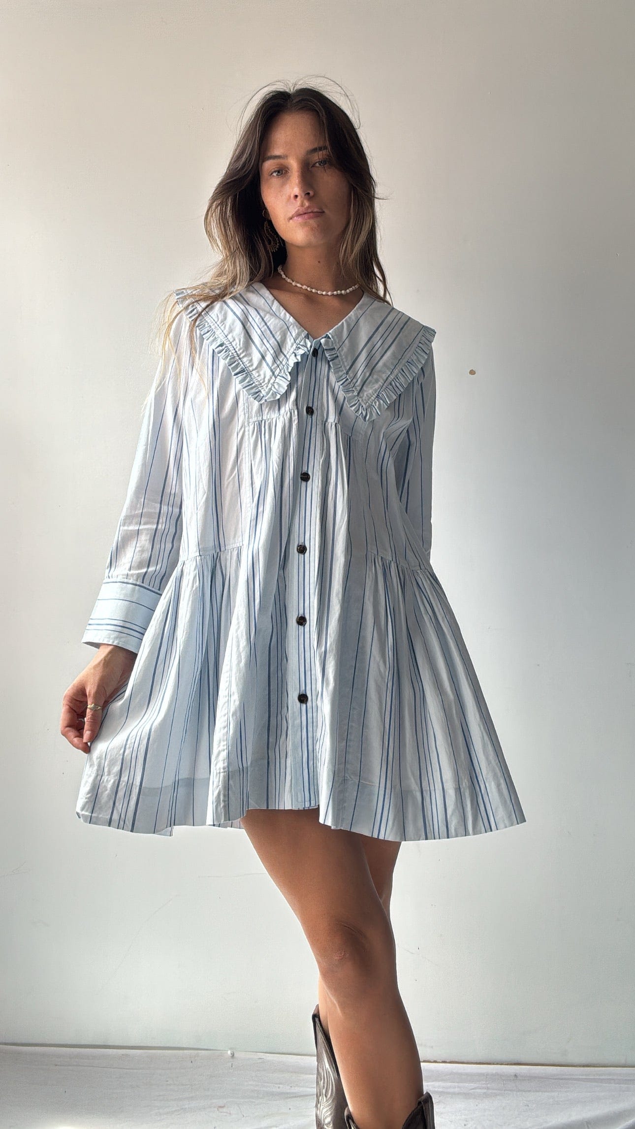 Ganni Ganni Collar Dress