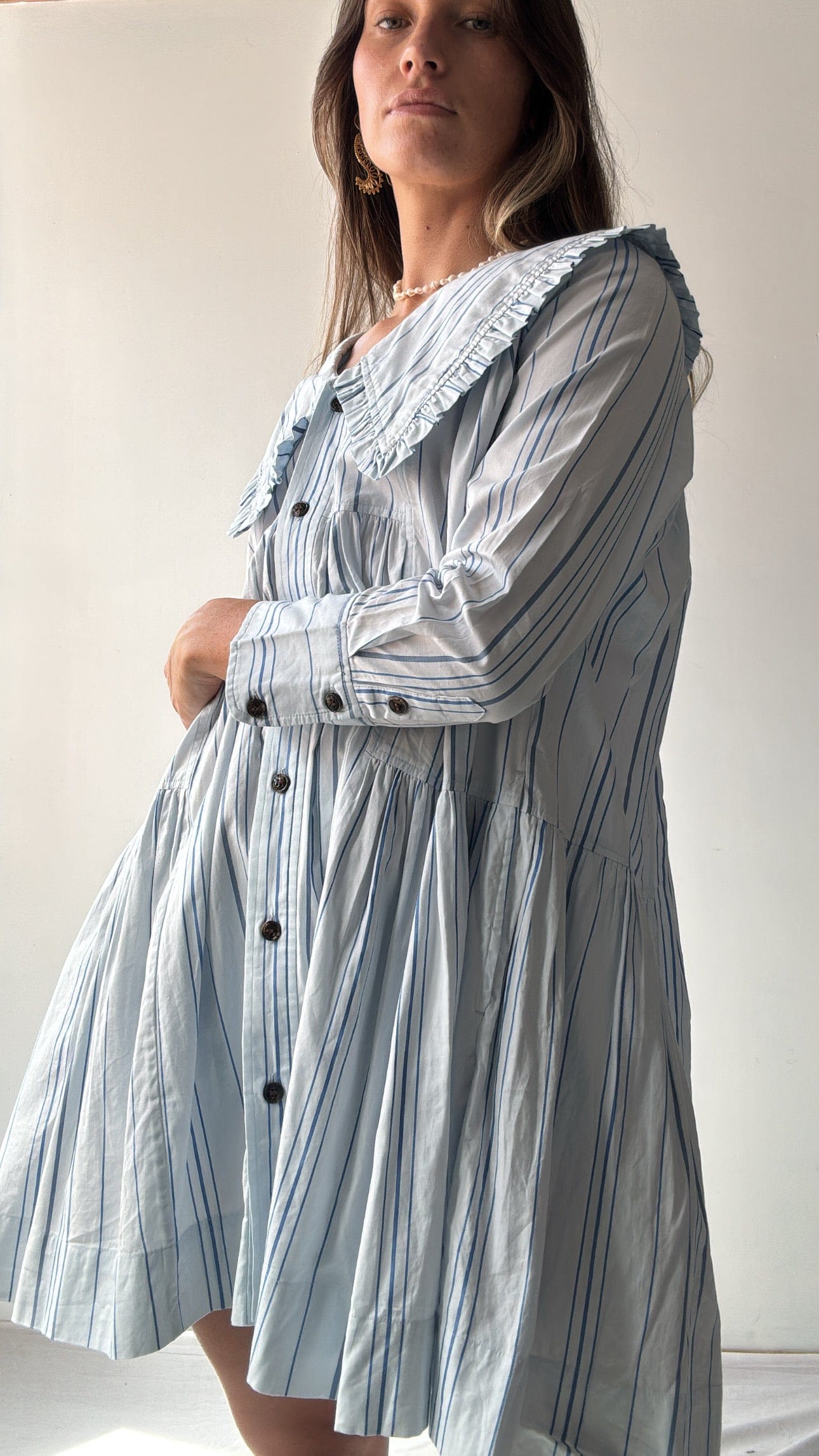 Ganni Ganni Collar Dress