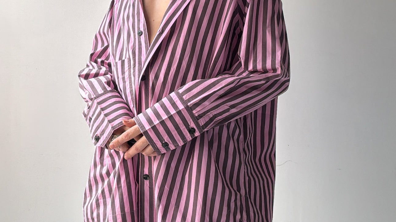 Ganni Ganni Pink Candy Shirt