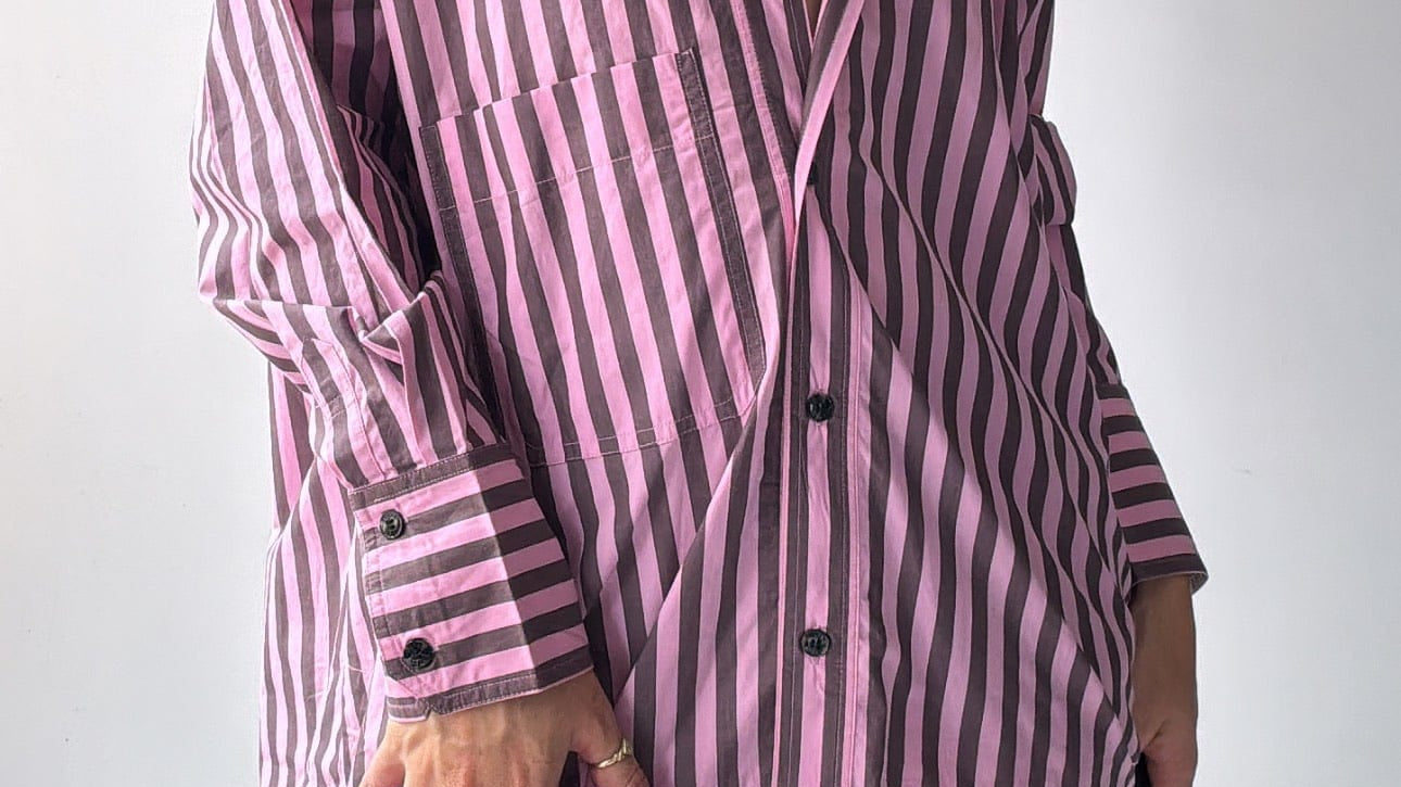 Ganni Ganni Pink Candy Shirt