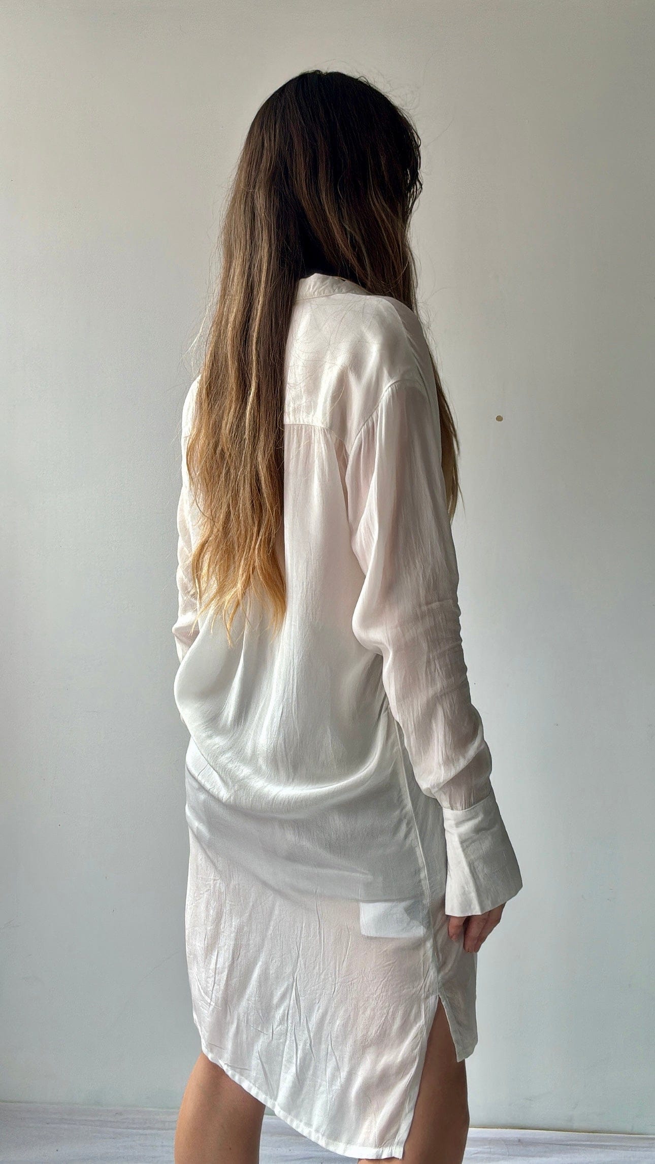 Gaudi Gaudi Shirt Dress White