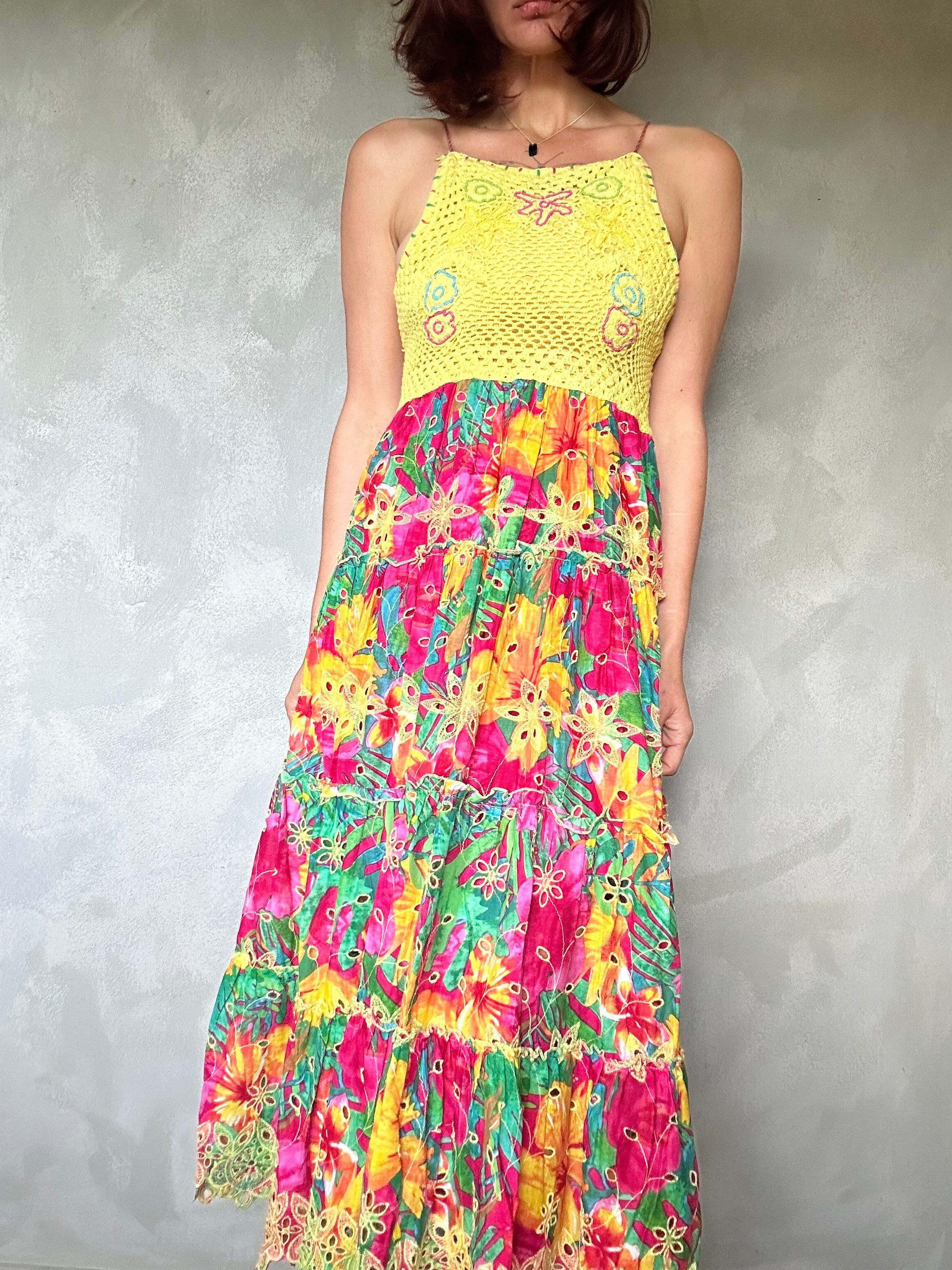 Gipsey Queen Crocheted Paradise Dress