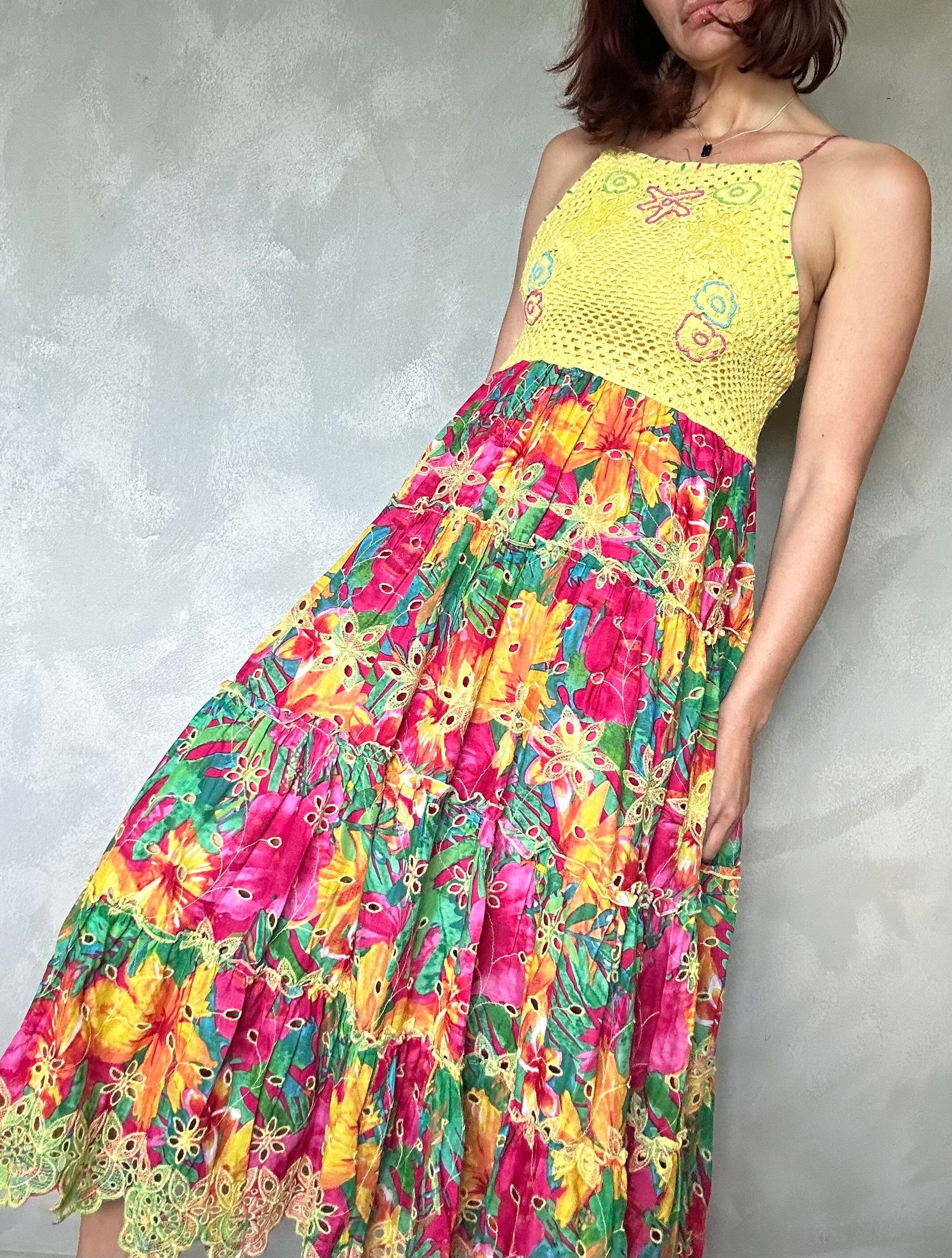 Gipsey Queen Crocheted Paradise Dress