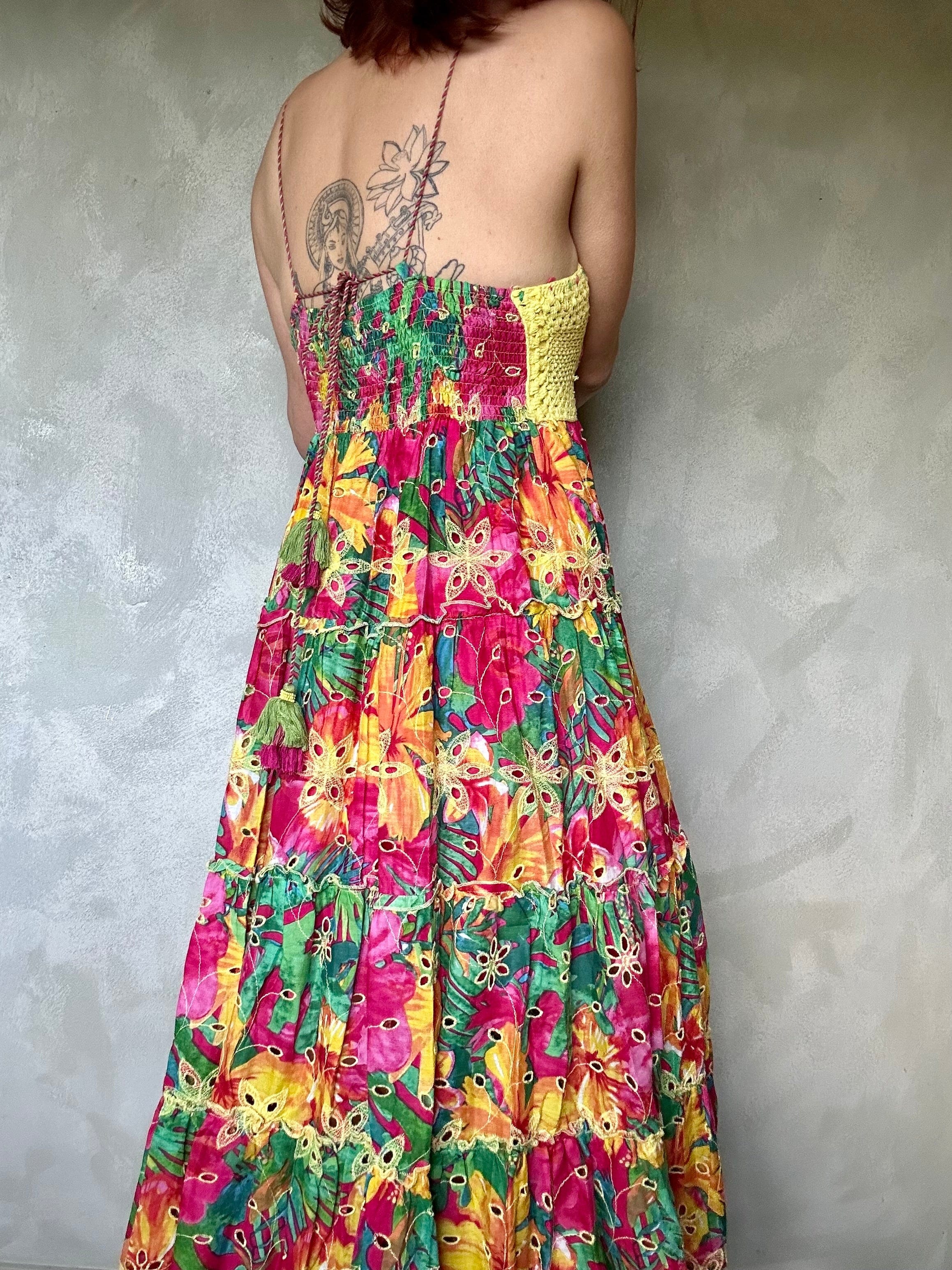 Gipsey Queen Crocheted Paradise Dress