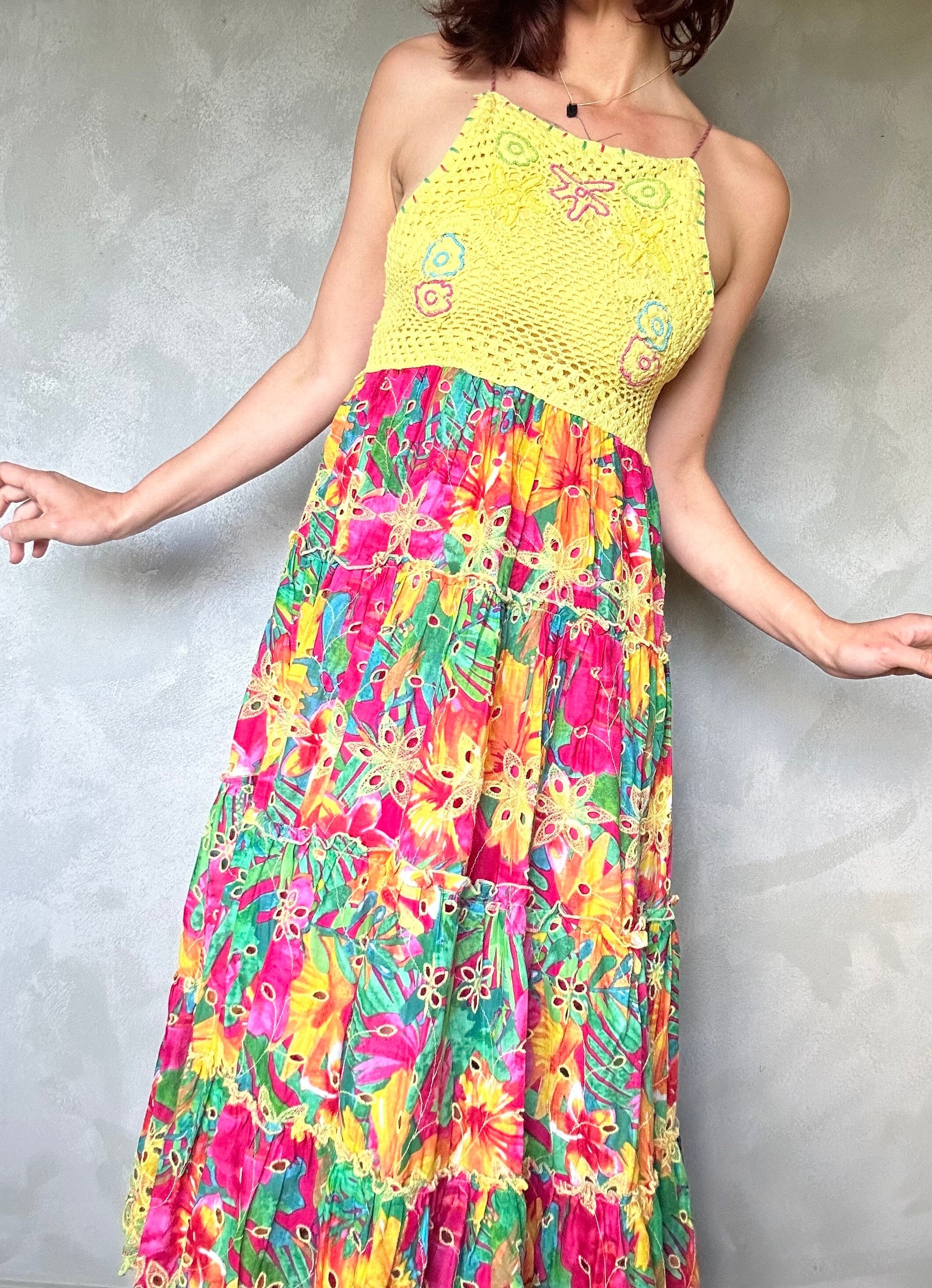 Gipsey Queen Crocheted Paradise Dress