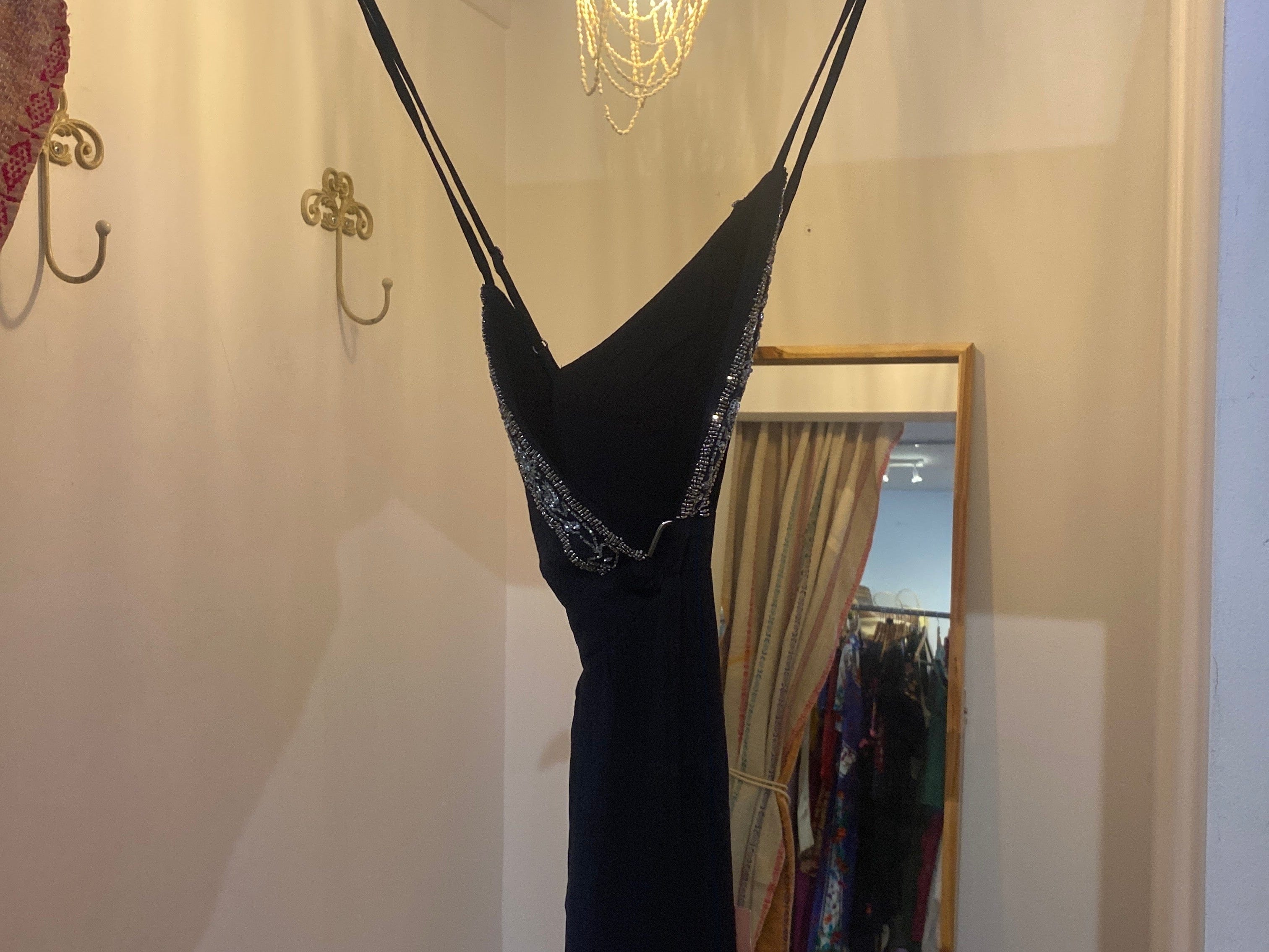 GOA GOA Plume Maxi Dress Black