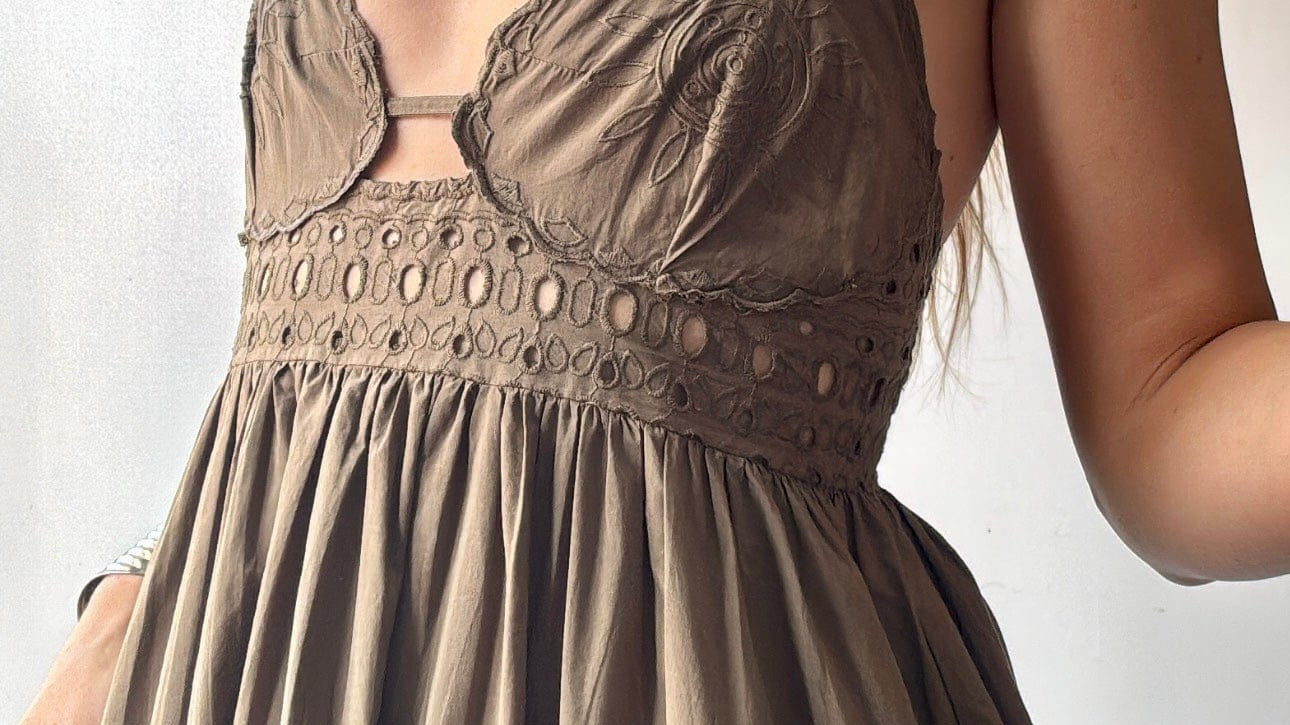 GOA GOA Sunny Midi Dress Olive