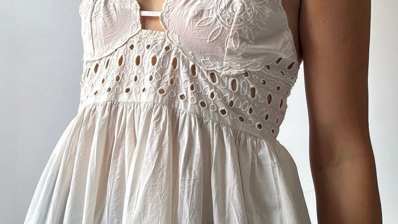 GOA GOA Sunny Midi Dress White