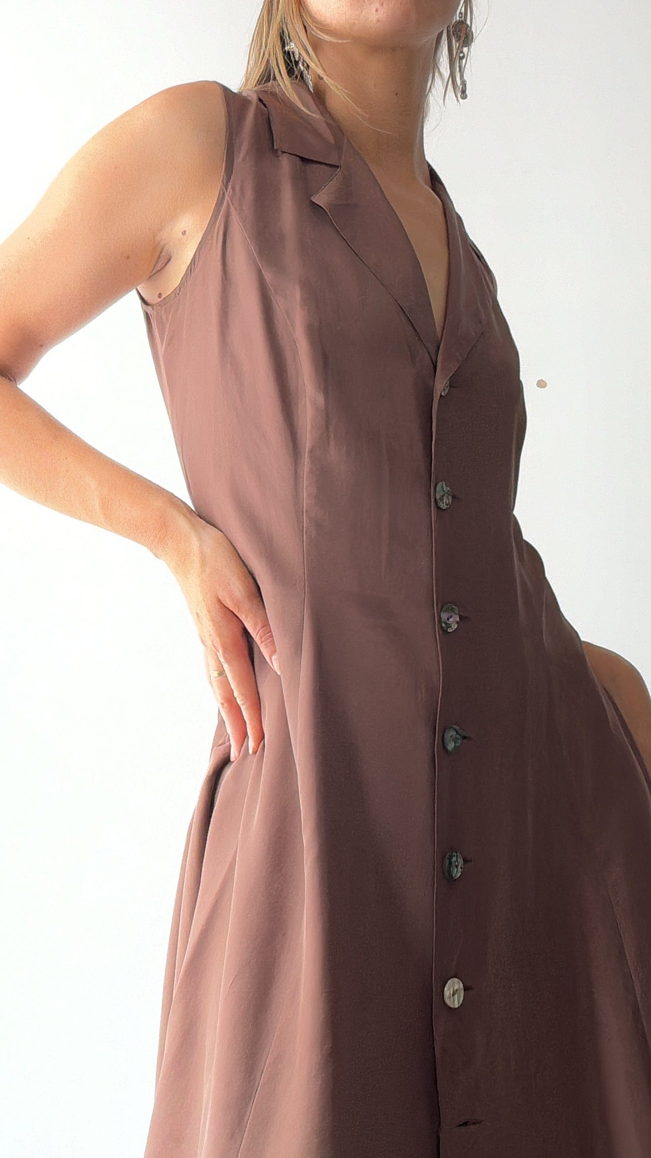 Blues Vintage Silk Dress, I Blues, Sistergolden