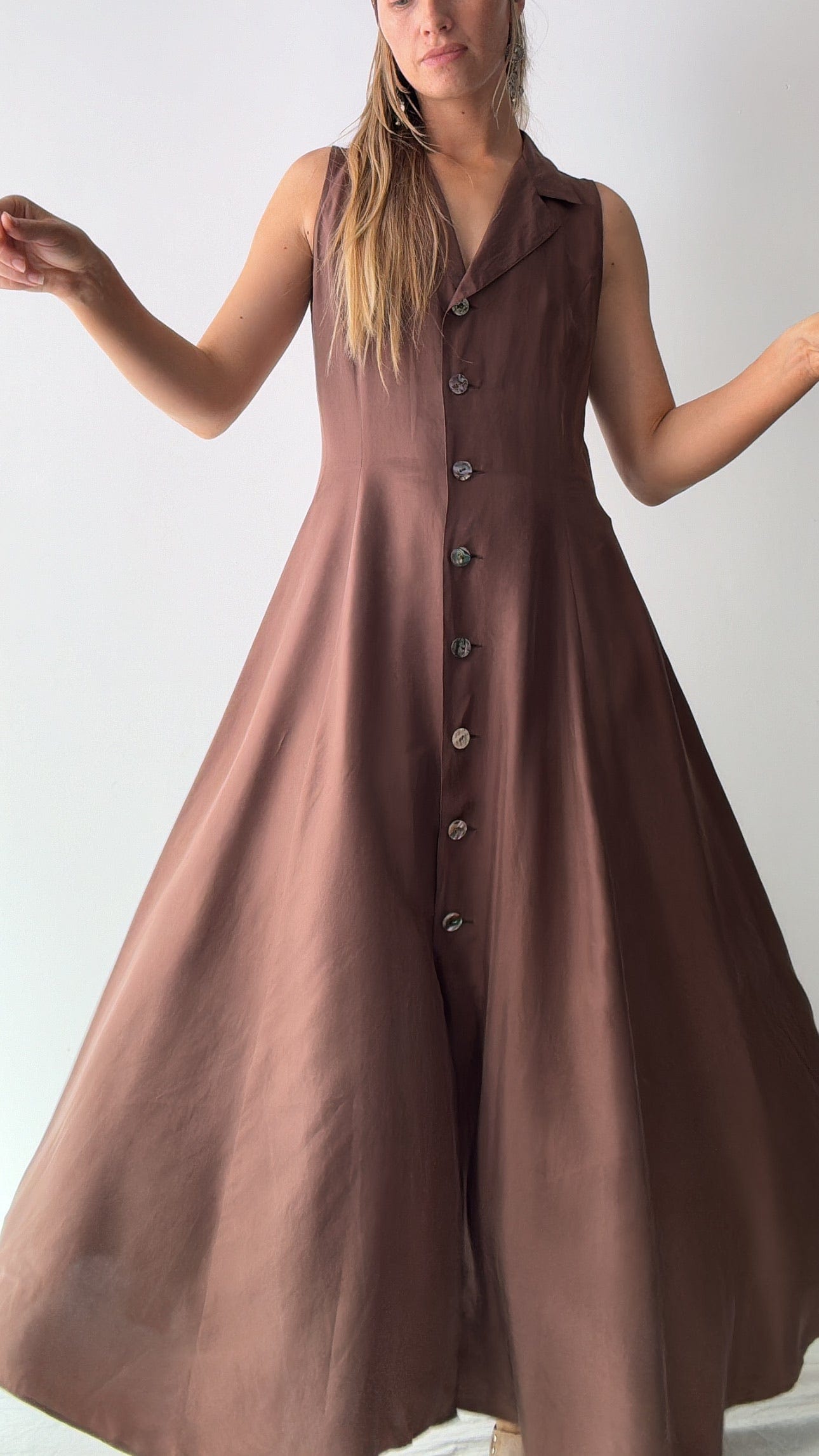 Blues Vintage Silk Dress, I Blues, Sistergolden