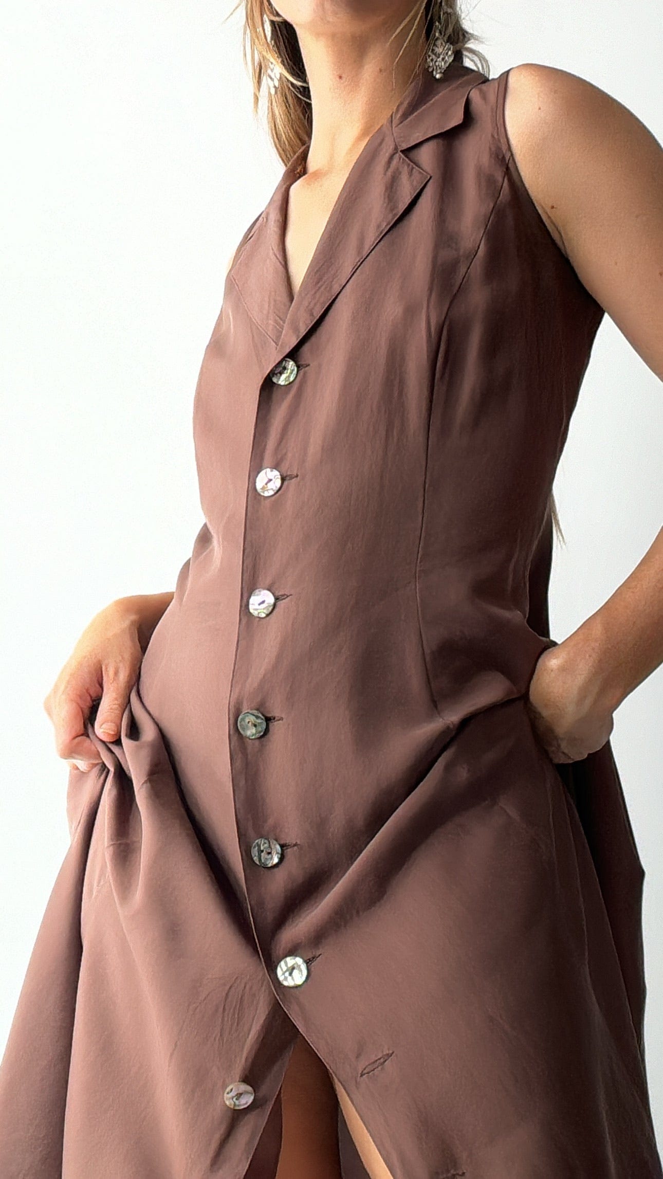 Blues Vintage Silk Dress, I Blues, Sistergolden