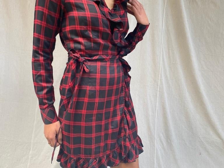 Les Coyotes De Paris Dress Tartan Les Coyotes Dress