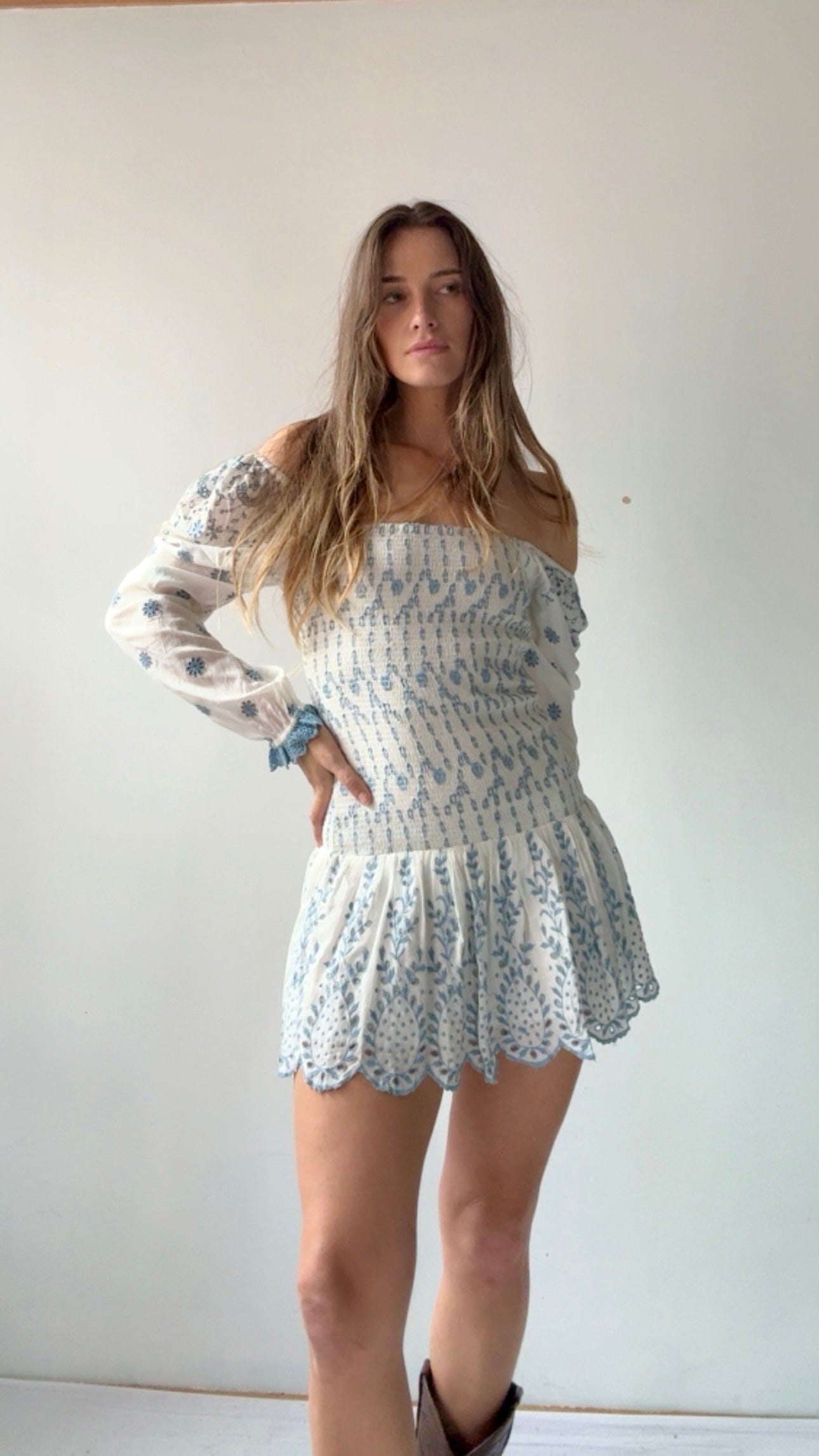 Love Shack Fancy Dress Love Shack Fancy Lucy Dress Blue