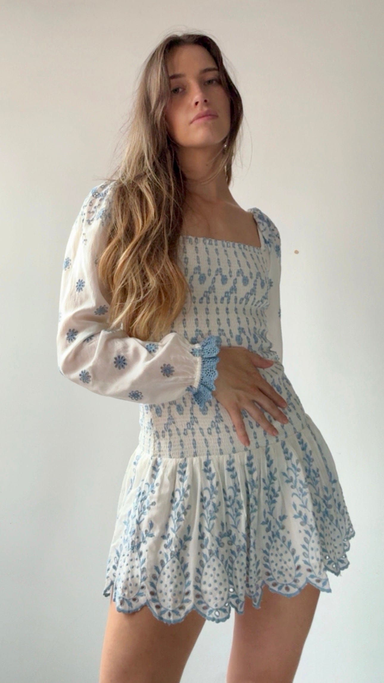 Love Shack Fancy Dress Love Shack Fancy Lucy Dress Blue