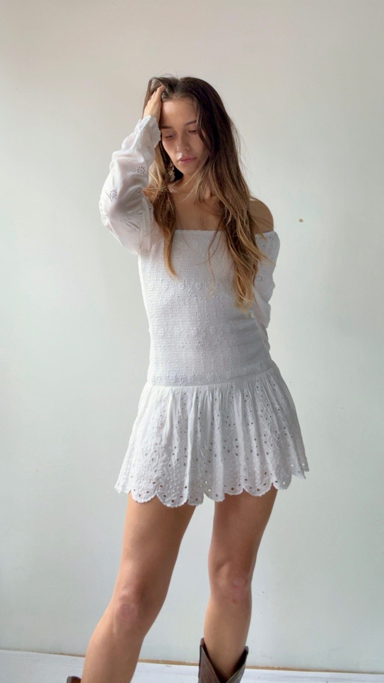 Love Shack Fancy Dress Love Shack Fancy Lucy Dress White by