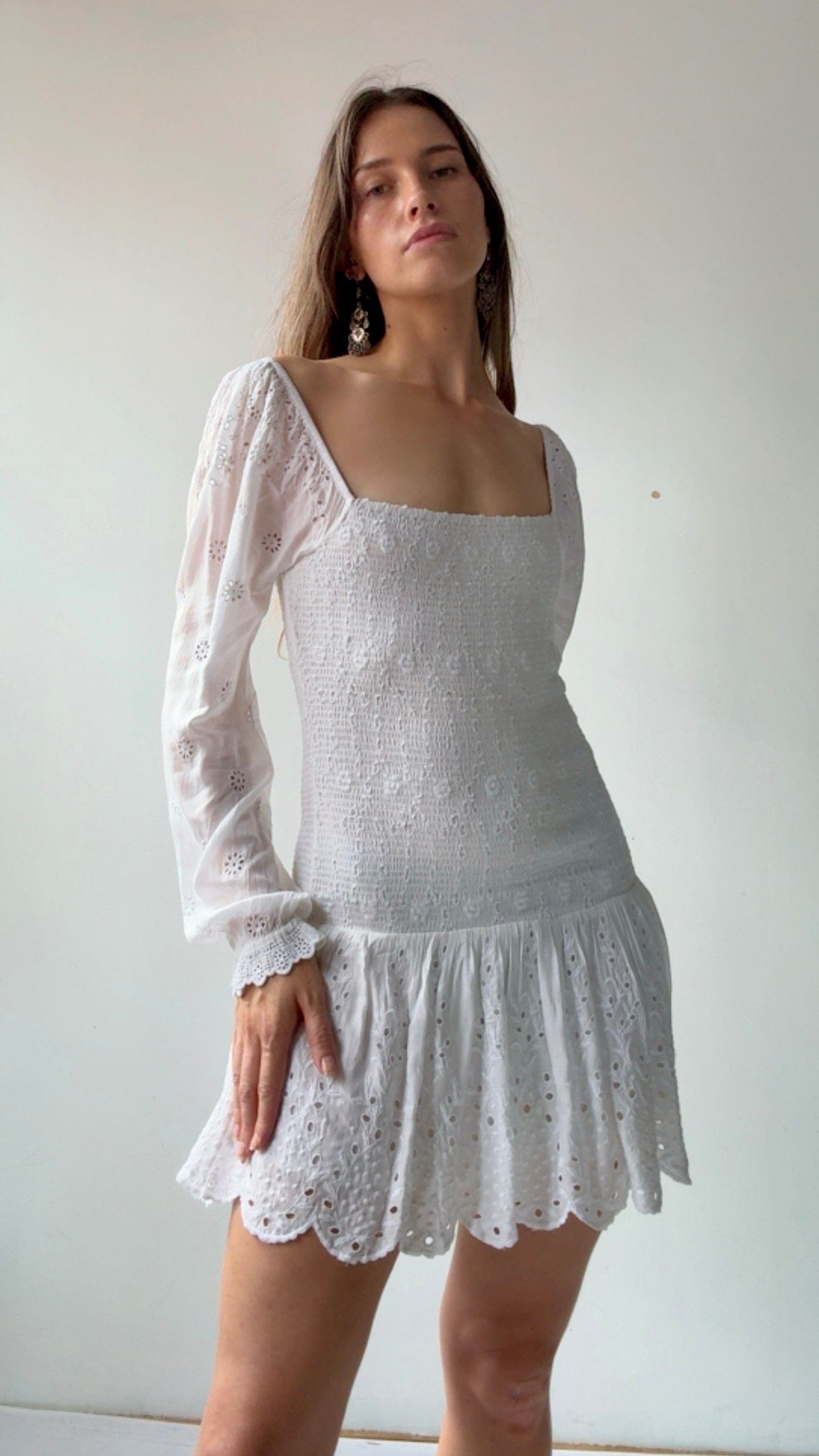 Love Shack Fancy Dress Love Shack Fancy Lucy Dress White by