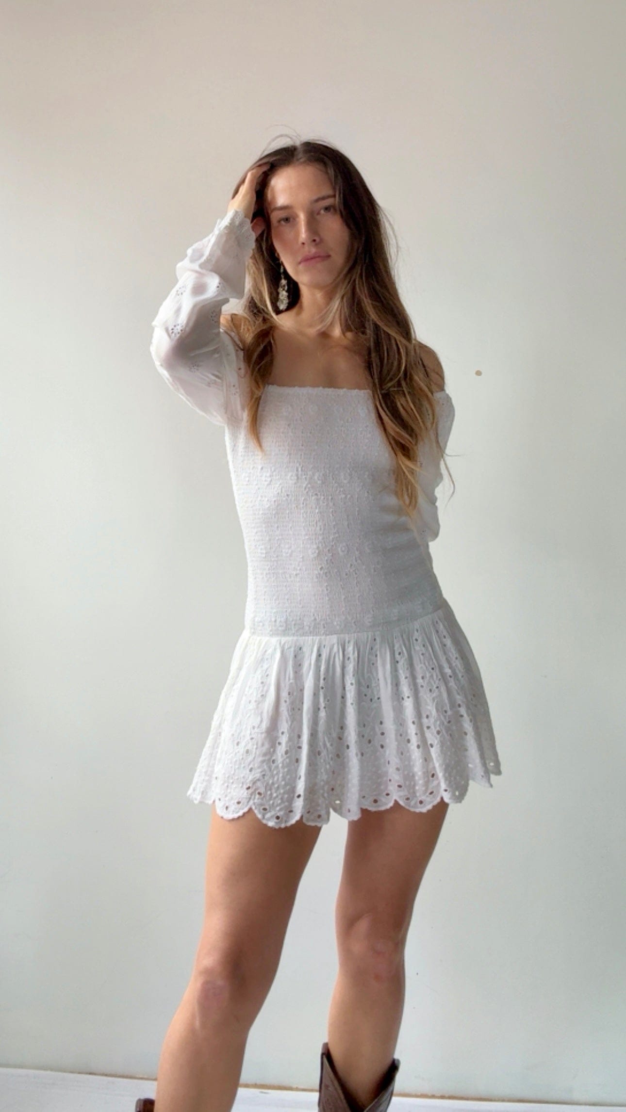 Love Shack Fancy Dress Love Shack Fancy Lucy Dress White by