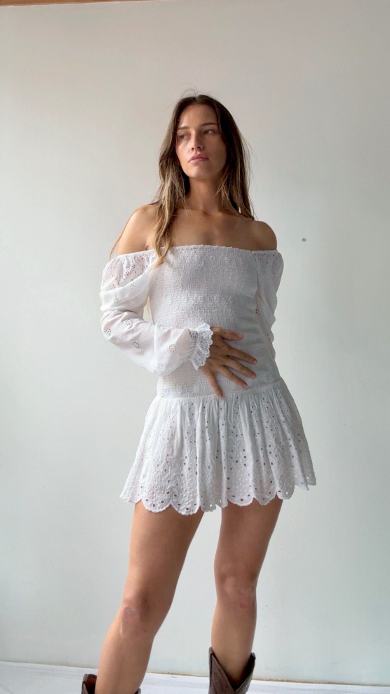 Love Shack Fancy Dress Love Shack Fancy Lucy Dress White by