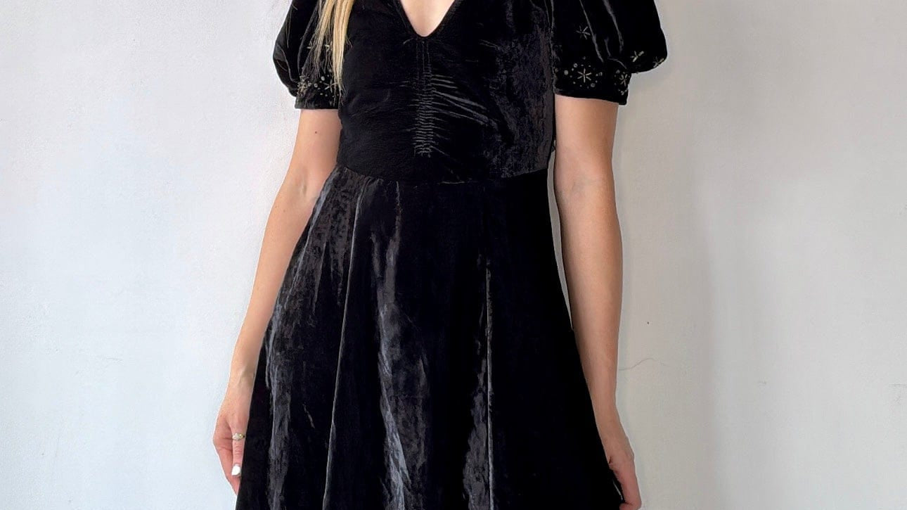 Love Shack Fancy Love Shack Fancy Velvet Dress